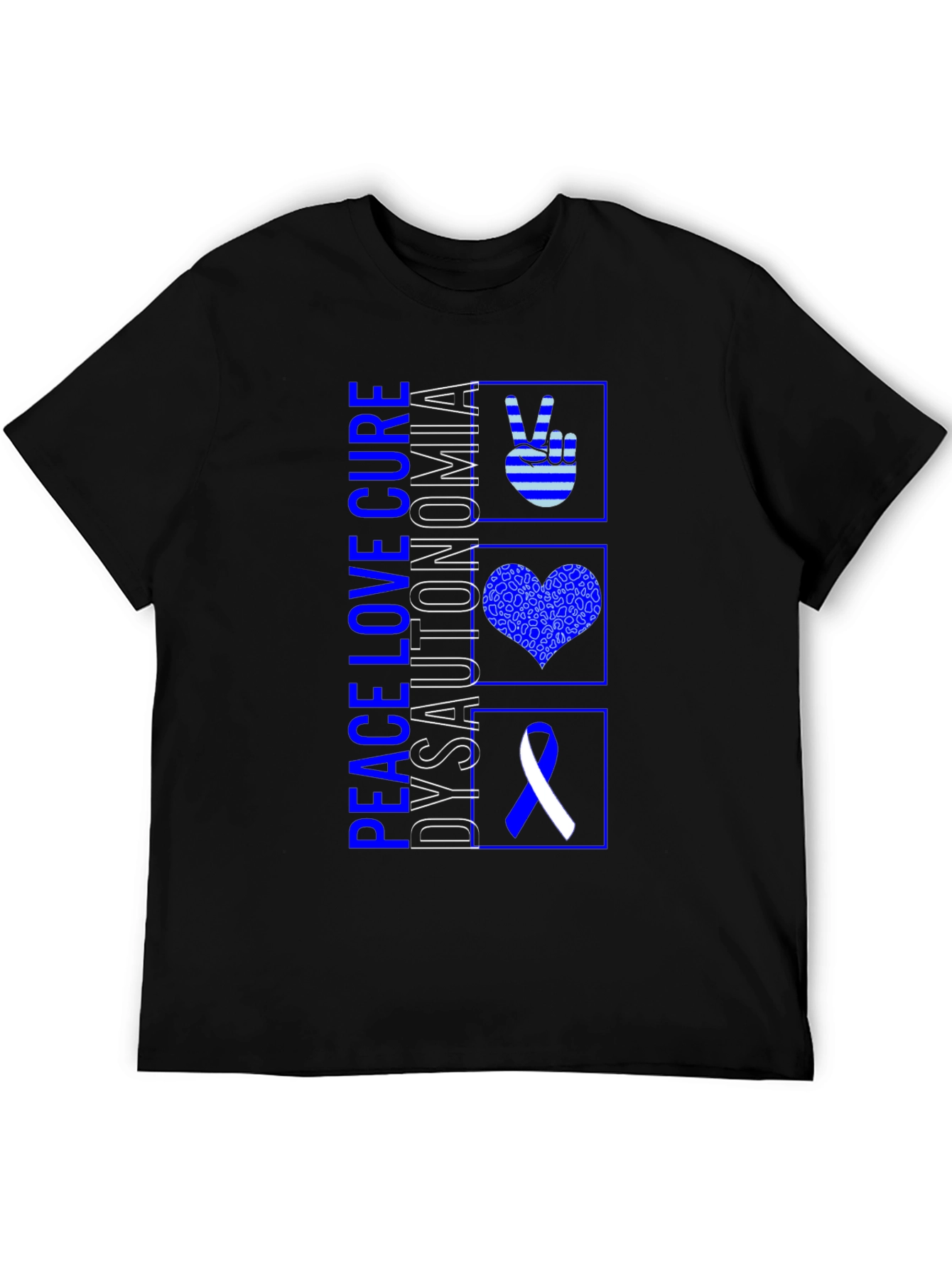 Peace Love Cure Dysautonomia T-Shirt