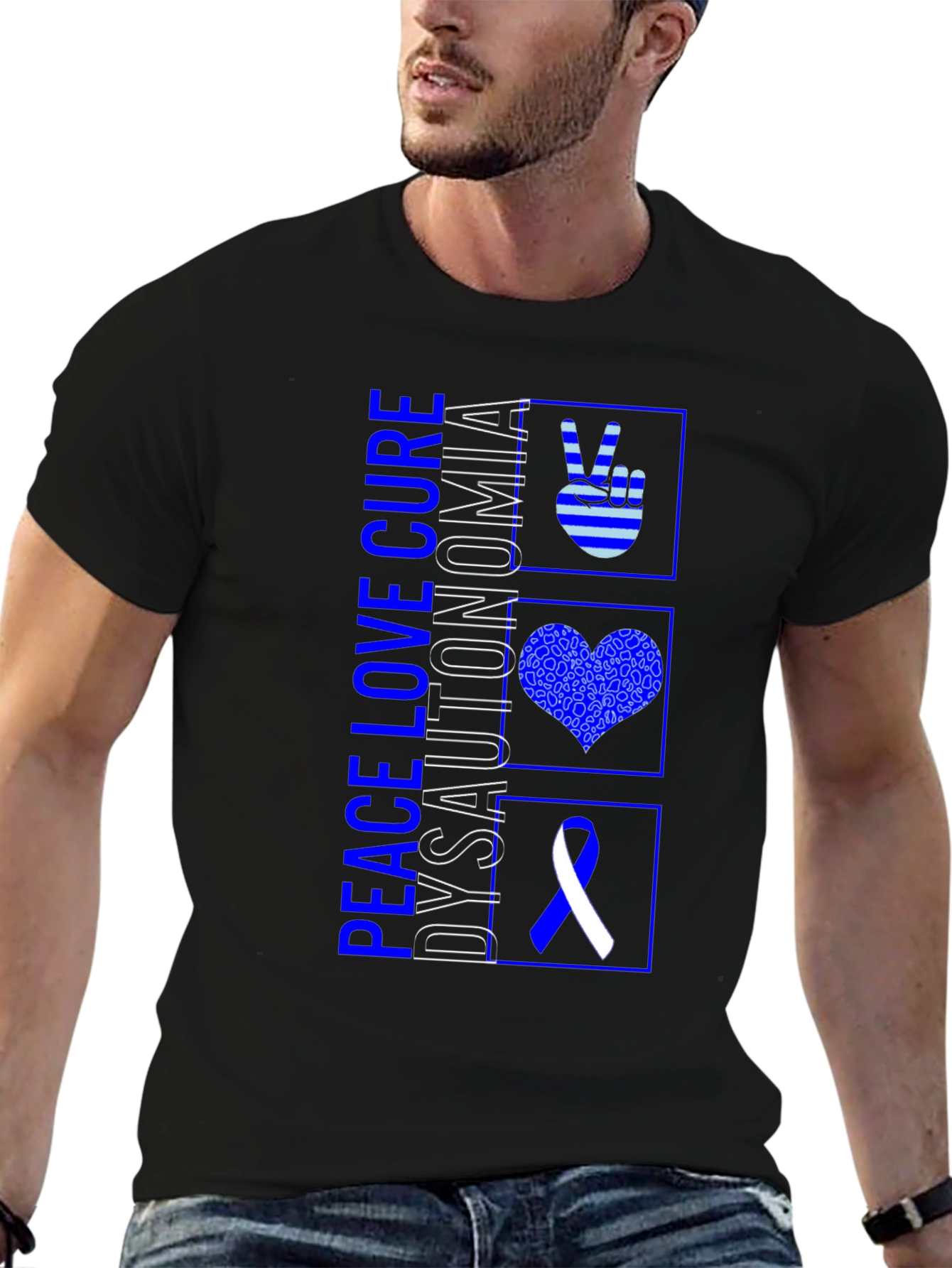 Peace Love Cure Dysautonomia T-Shirt