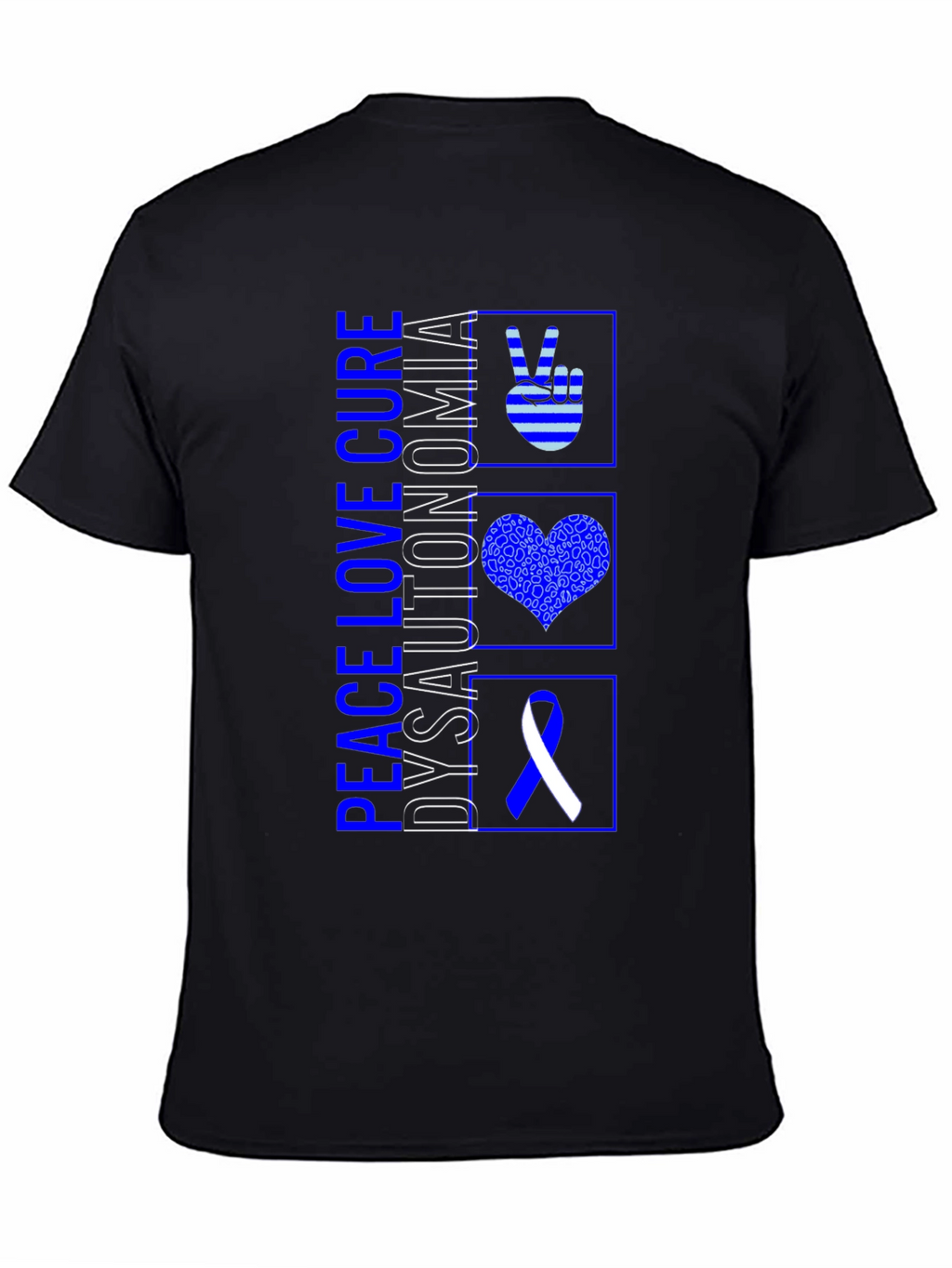 Peace Love Cure Dysautonomia T-Shirt