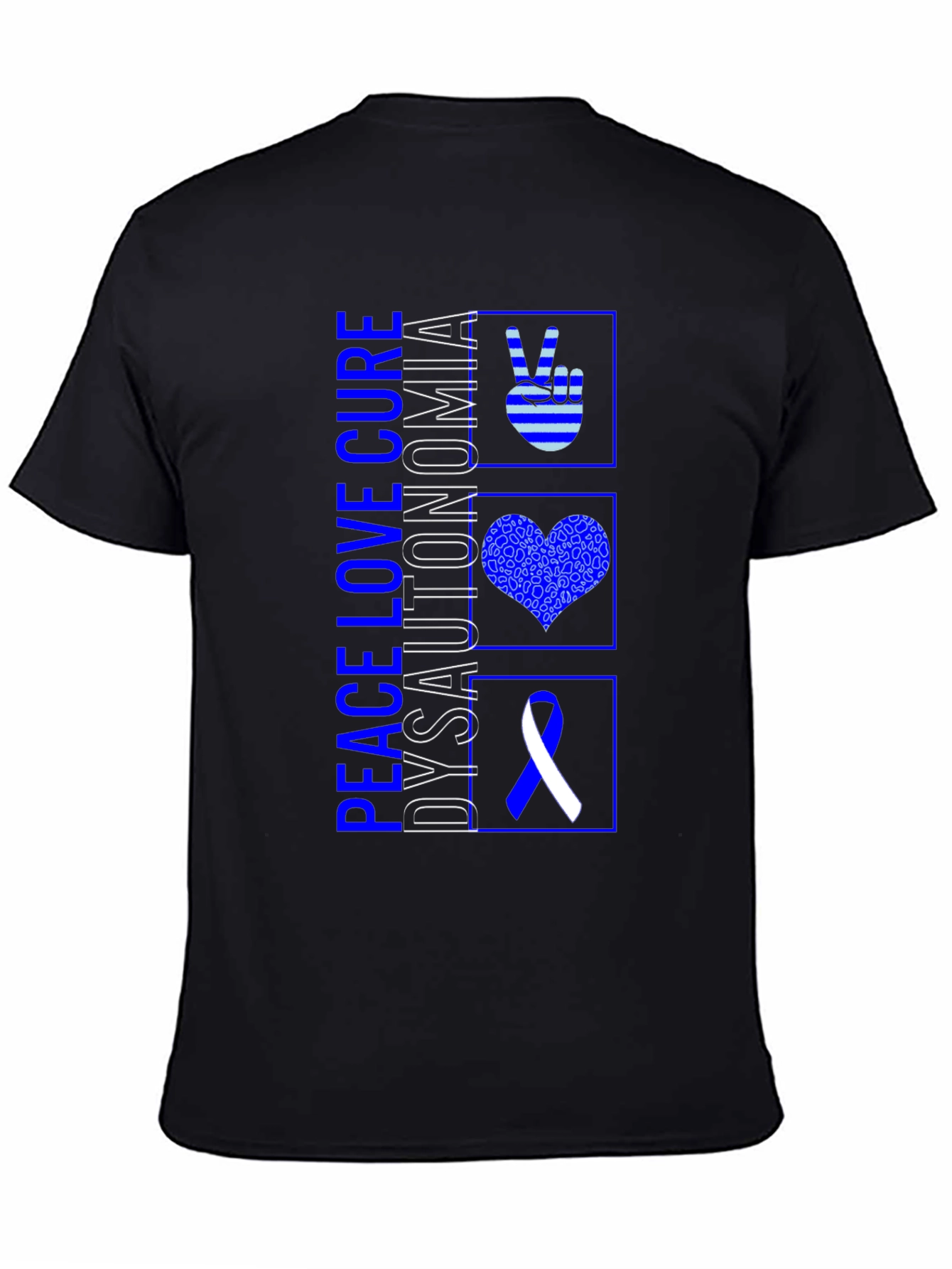 Peace Love Cure Dysautonomia T-Shirt
