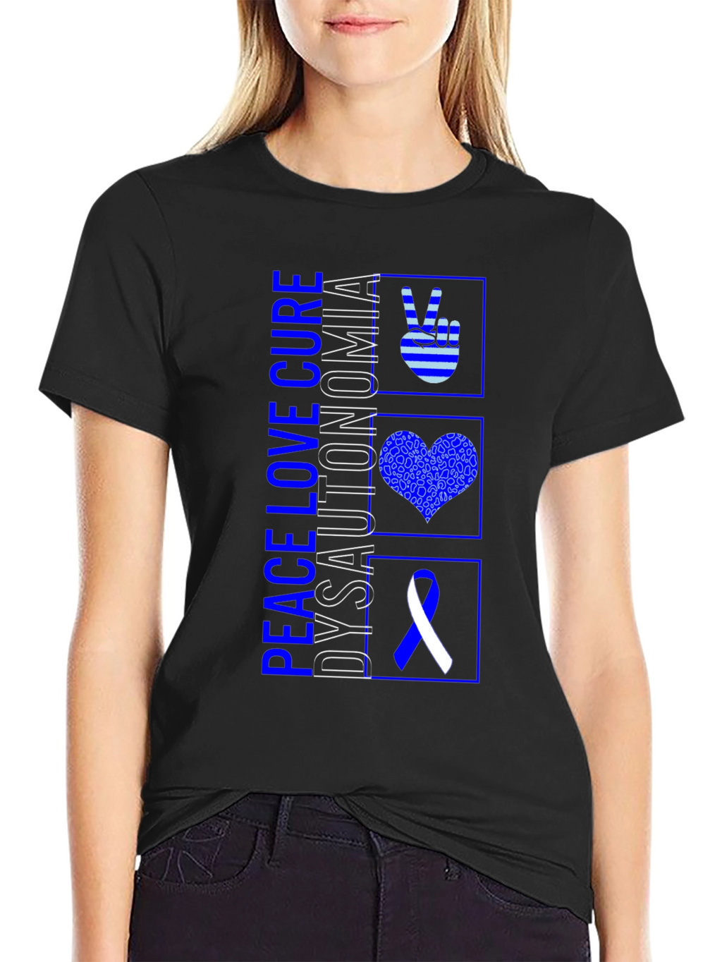 Peace Love Cure Dysautonomia T-Shirt