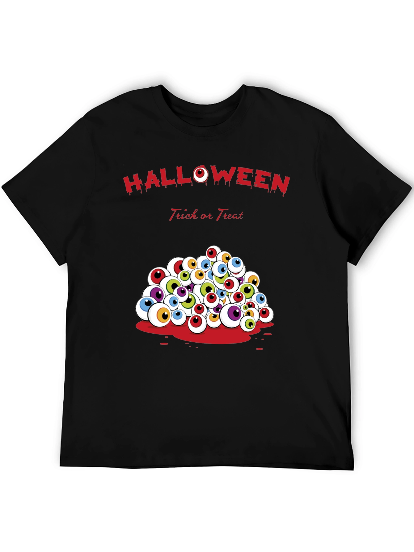 Halloween Eyeball T-Shirt - Trick or Treat Tee