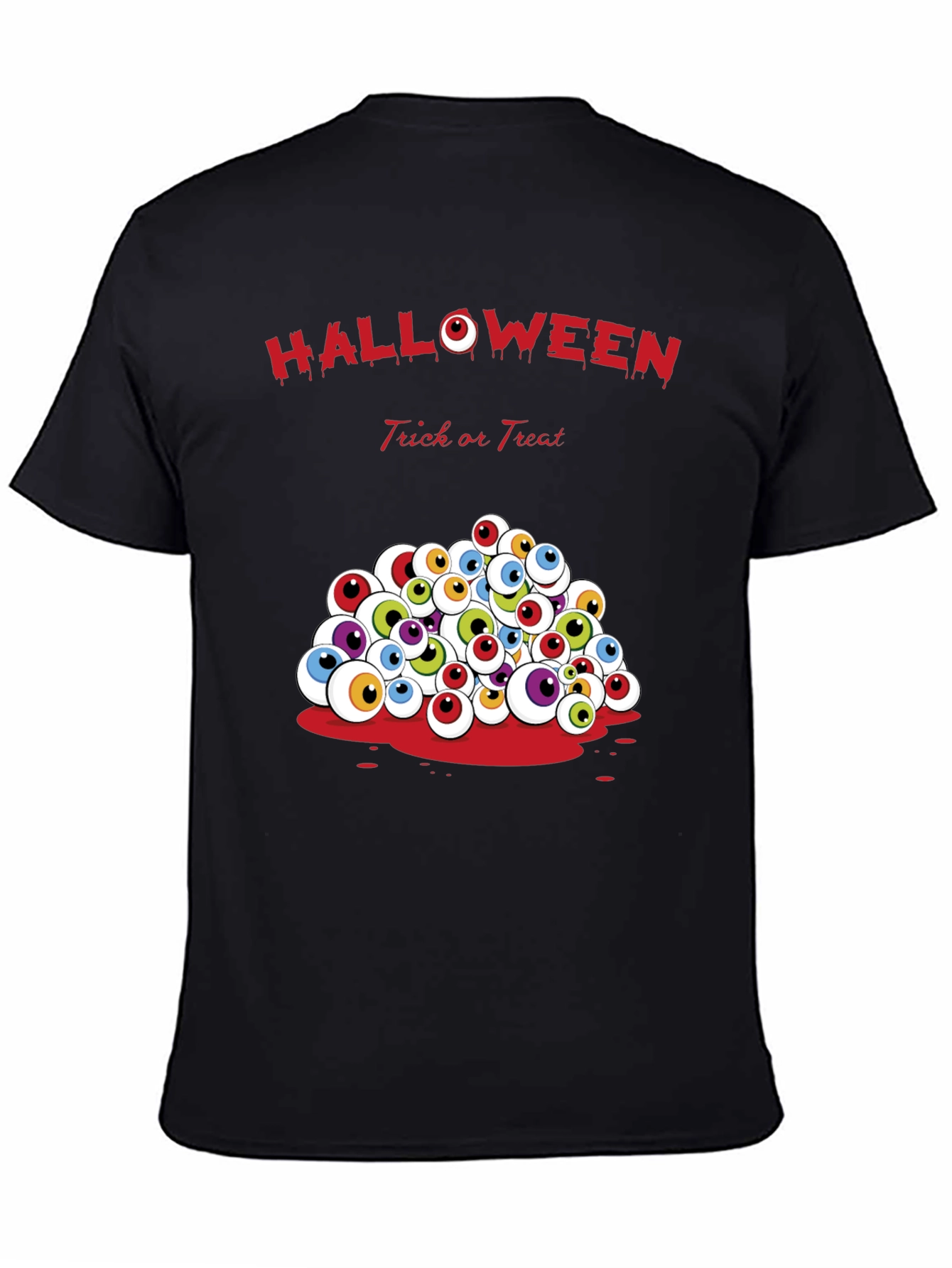 Halloween Eyeball T-Shirt - Trick or Treat Tee