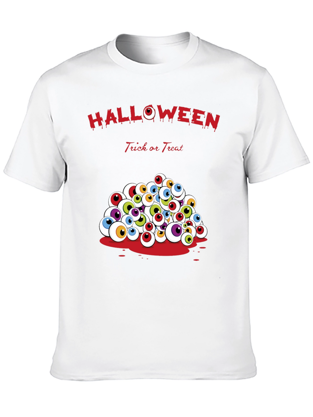 Halloween Eyeball T-Shirt - Trick or Treat Tee