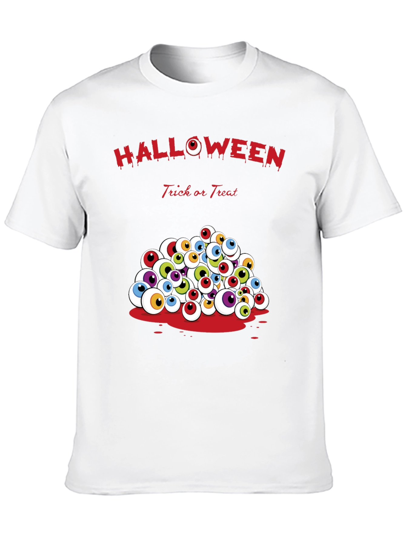 Halloween Eyeball T-Shirt - Trick or Treat Tee