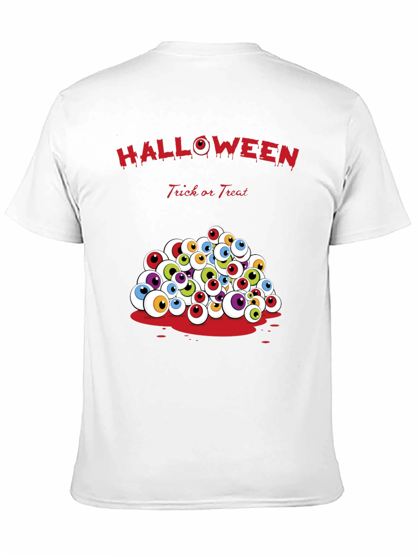 Halloween Eyeball T-Shirt - Trick or Treat Tee