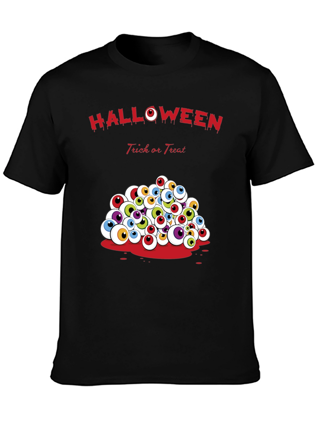 Halloween Eyeball T-Shirt - Trick or Treat Tee