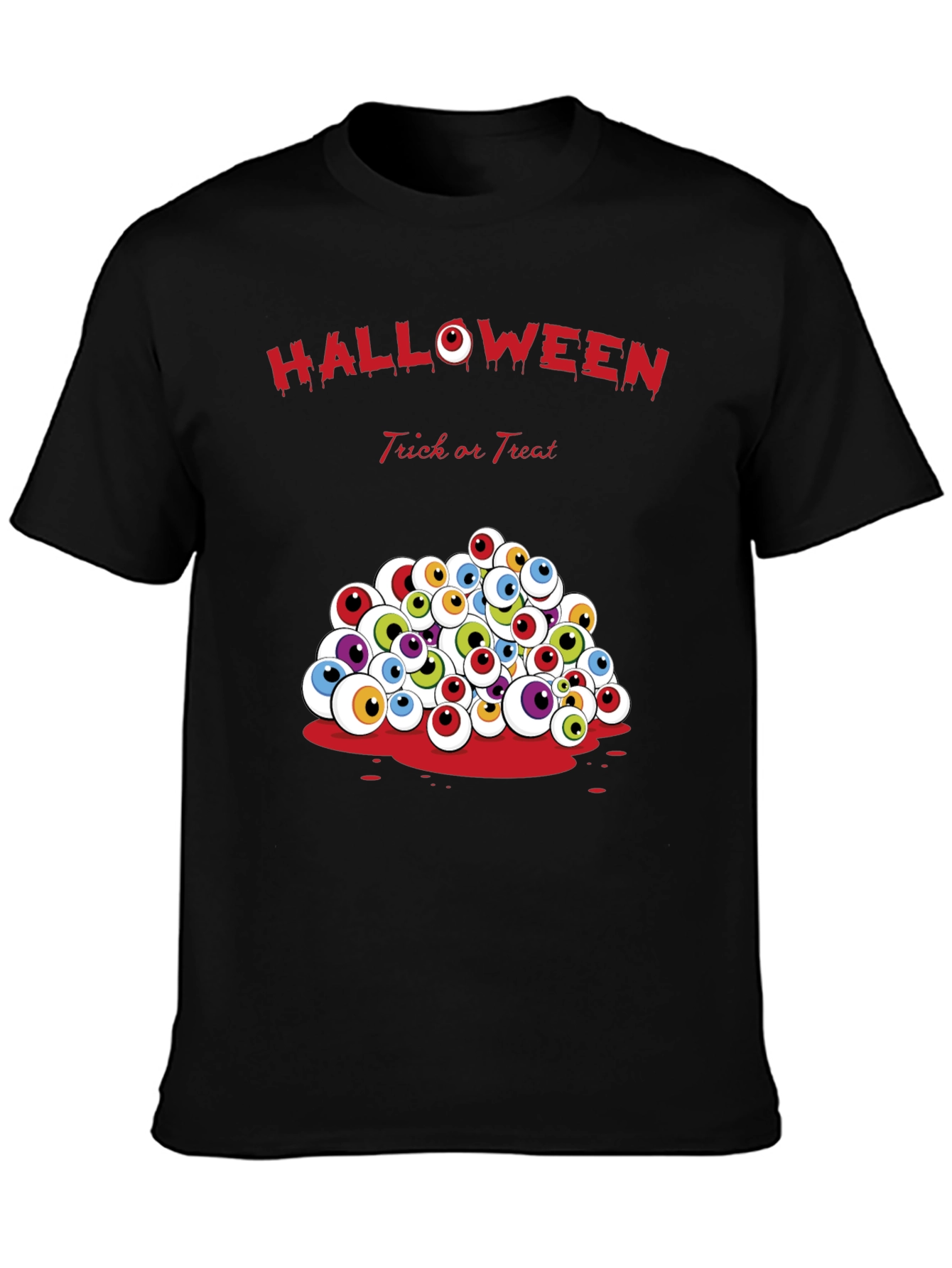 Halloween Eyeball T-Shirt - Trick or Treat Tee