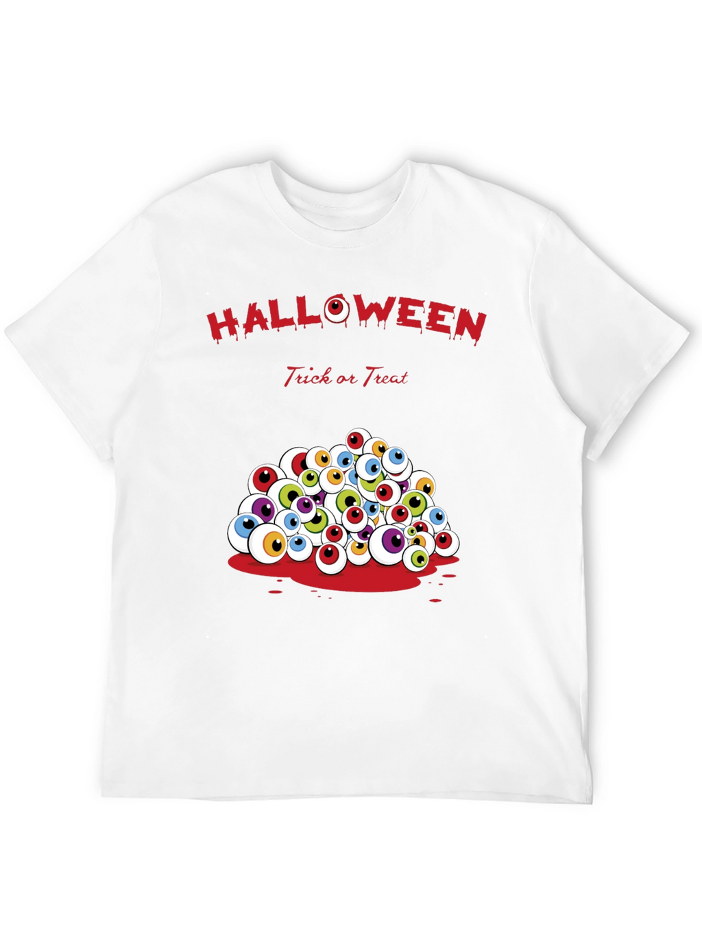 Halloween Eyeball T-Shirt - Trick or Treat Tee