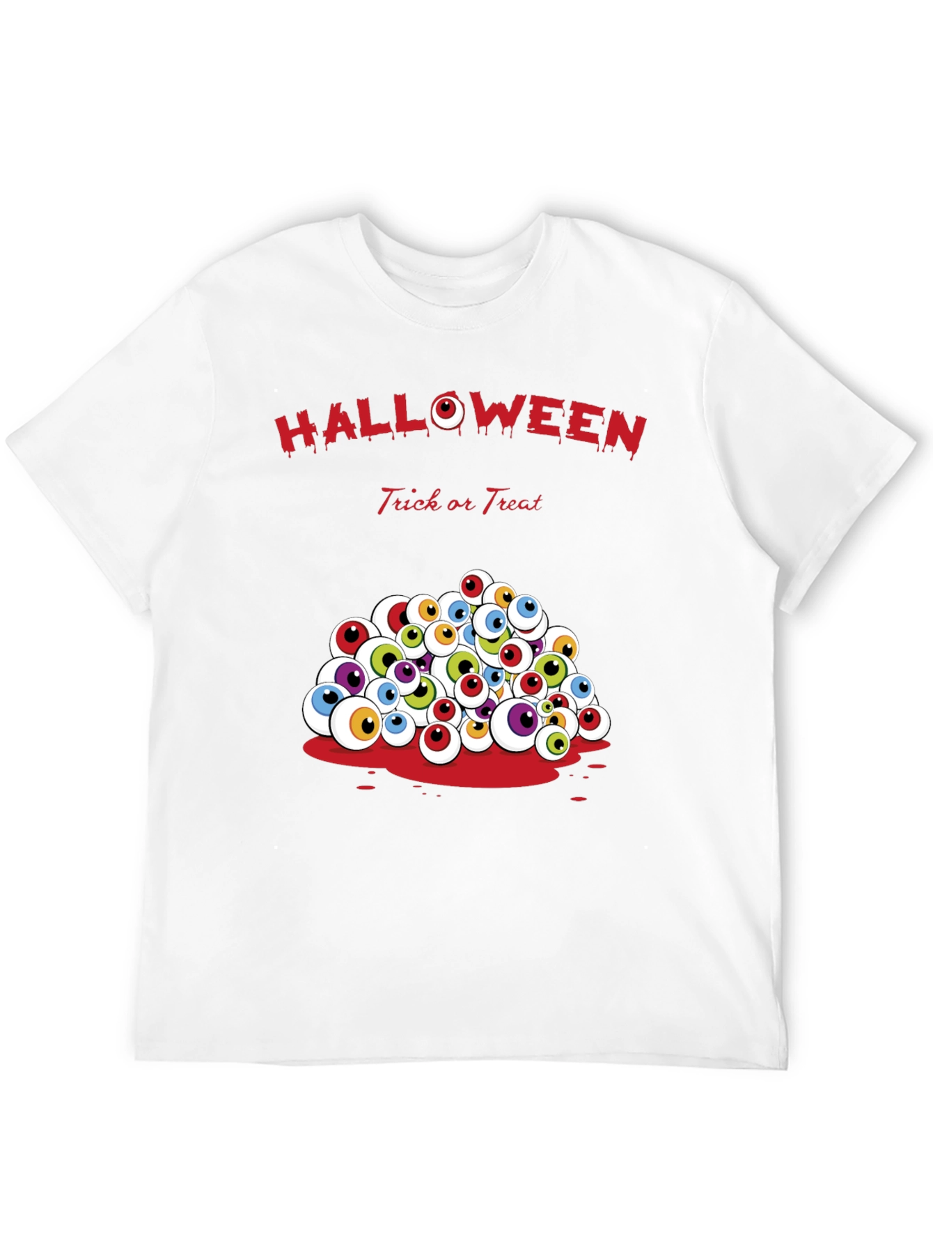 Halloween Eyeball T-Shirt - Trick or Treat Tee