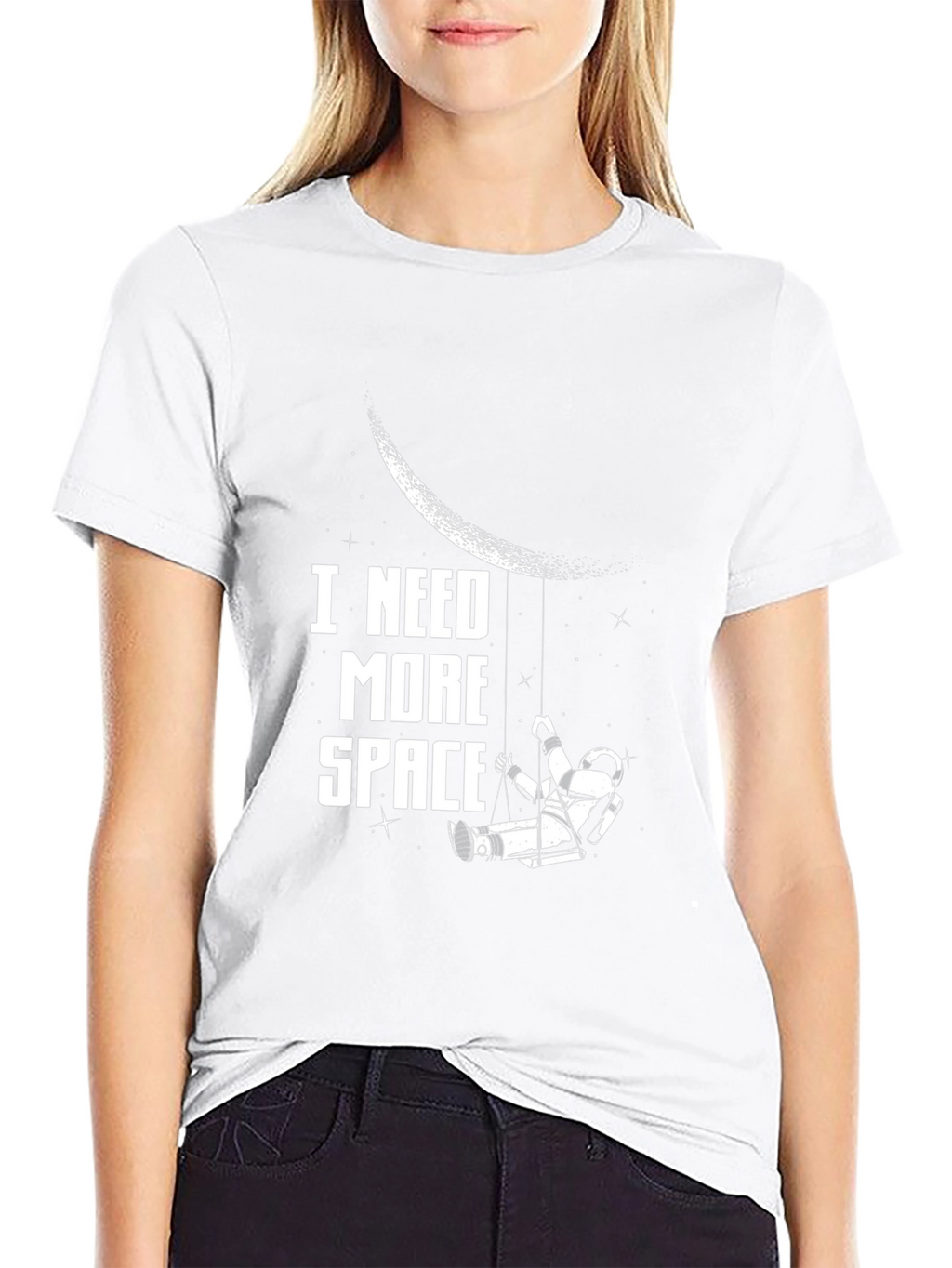 I Need More Space Astronaut Graphic Tee