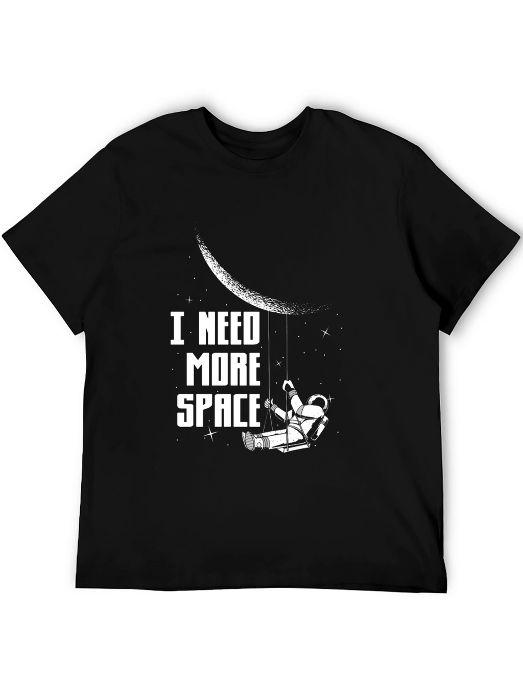 I Need More Space Astronaut Graphic Tee