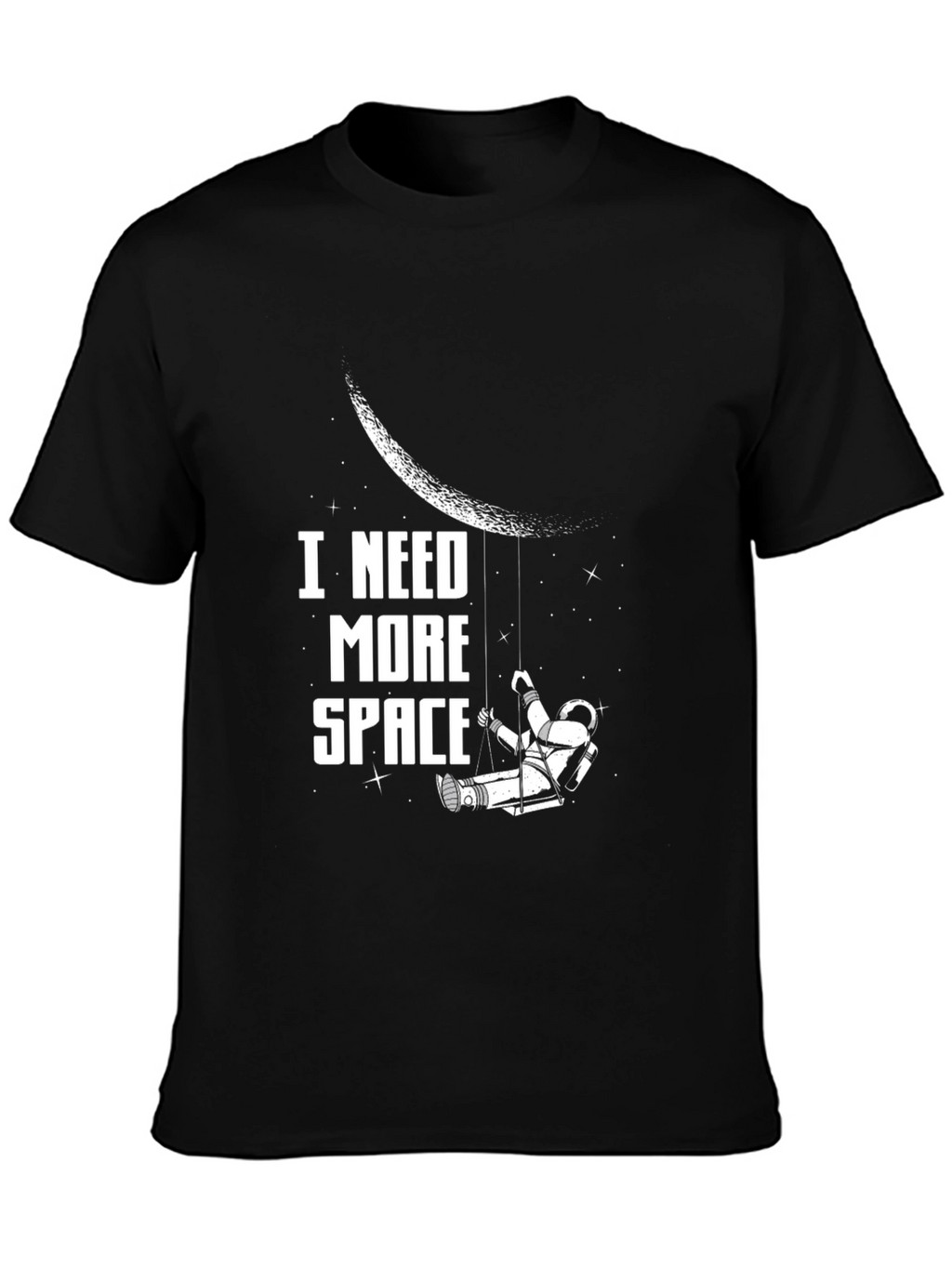 I Need More Space Astronaut Graphic Tee