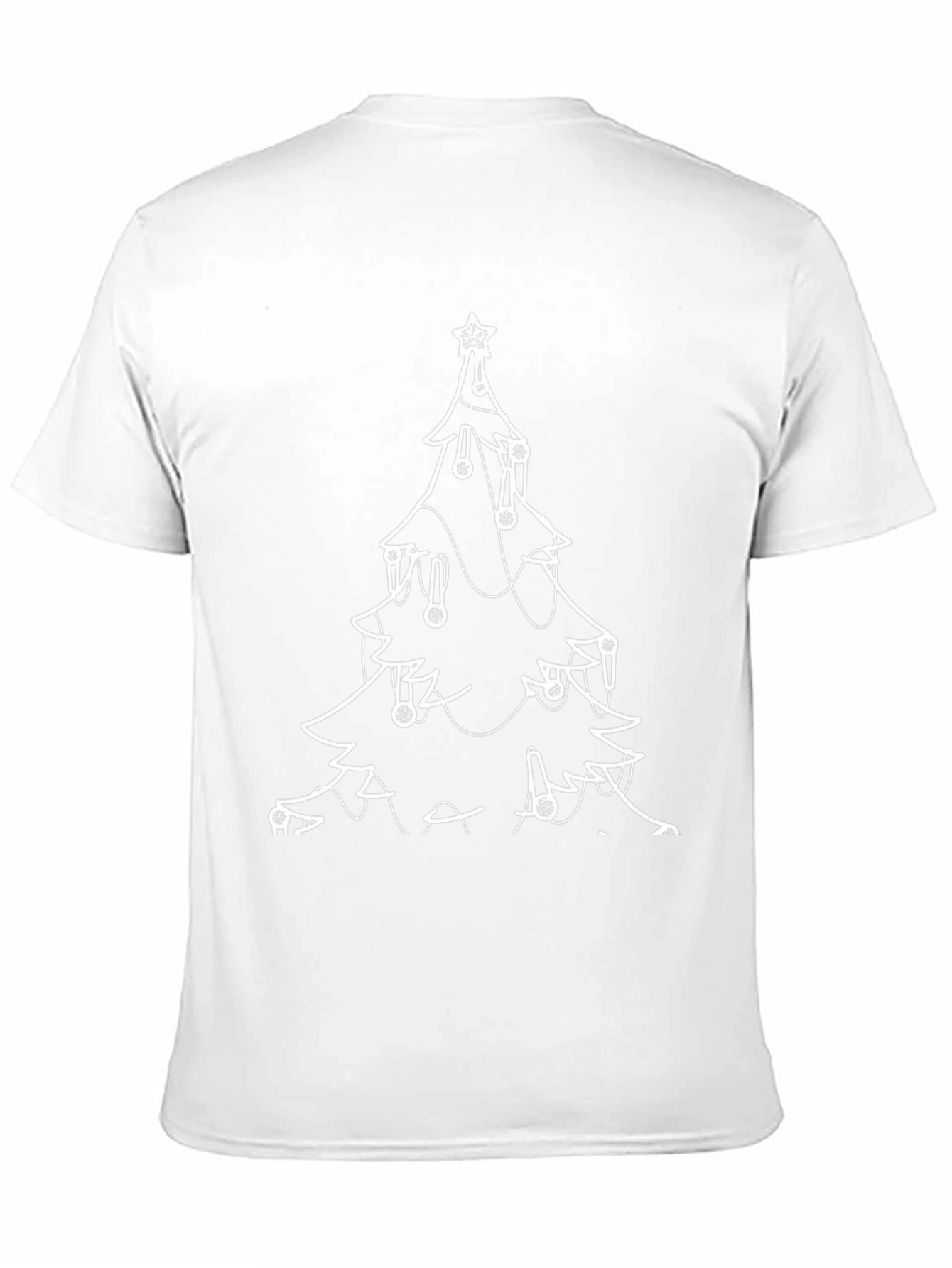 Christmas Tree Lights Graphic T-Shirt - Holiday Style