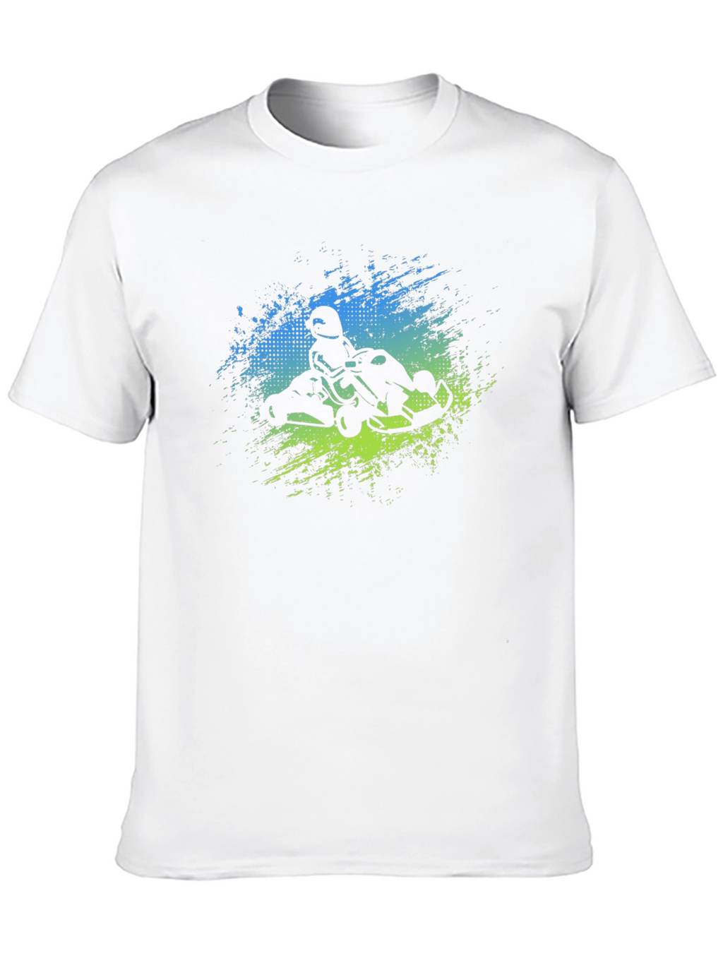 Go-Kart Racer Graphic T-Shirt - Black