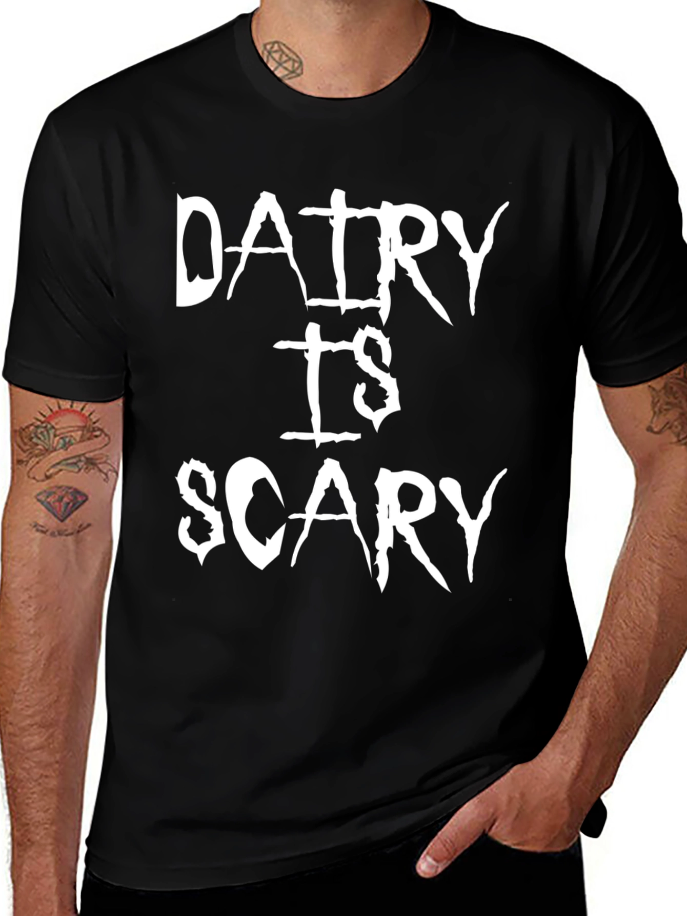 Dairy is Scary Graphic Tee