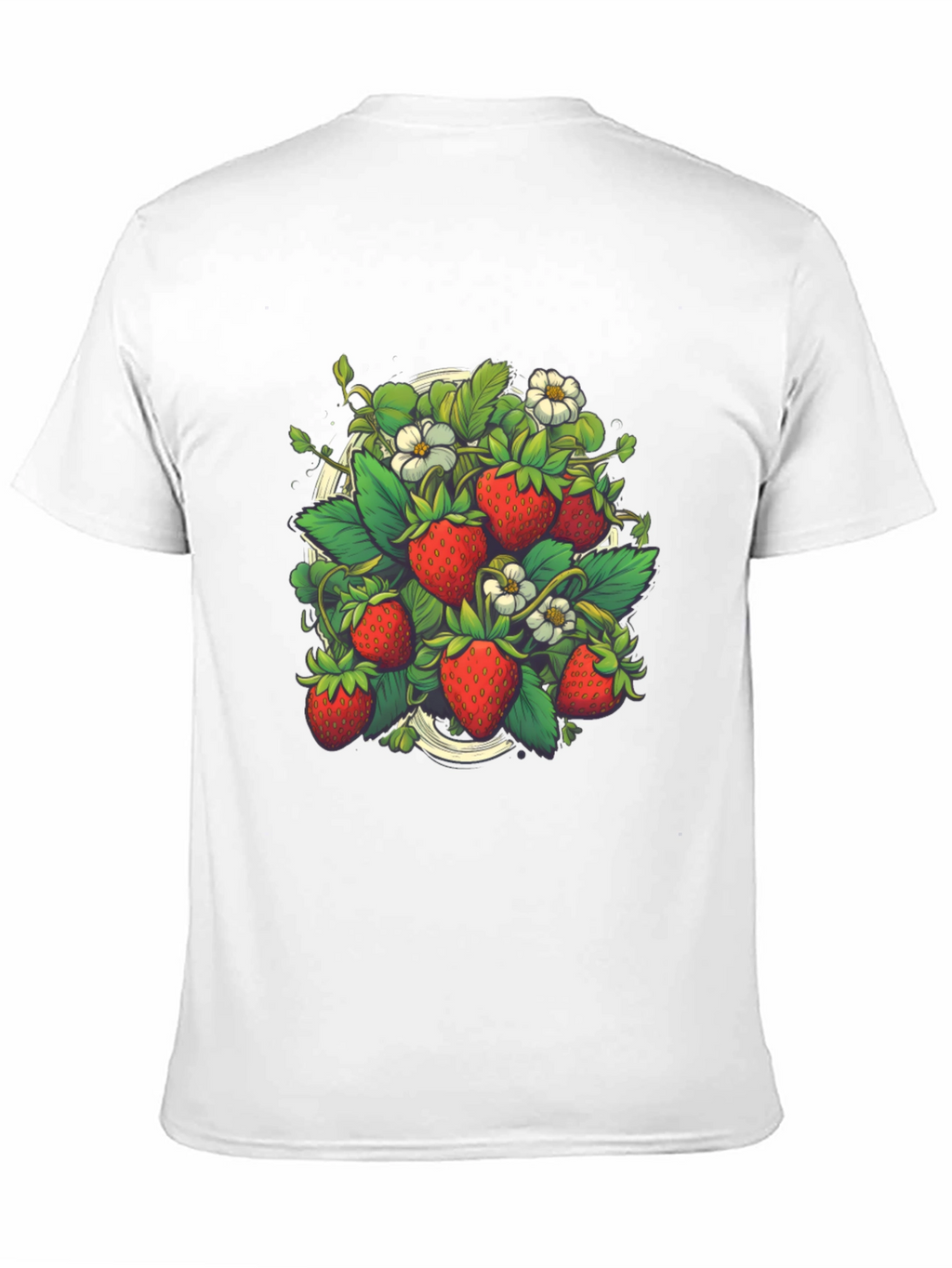 Strawberry Garden Graphic T-Shirt