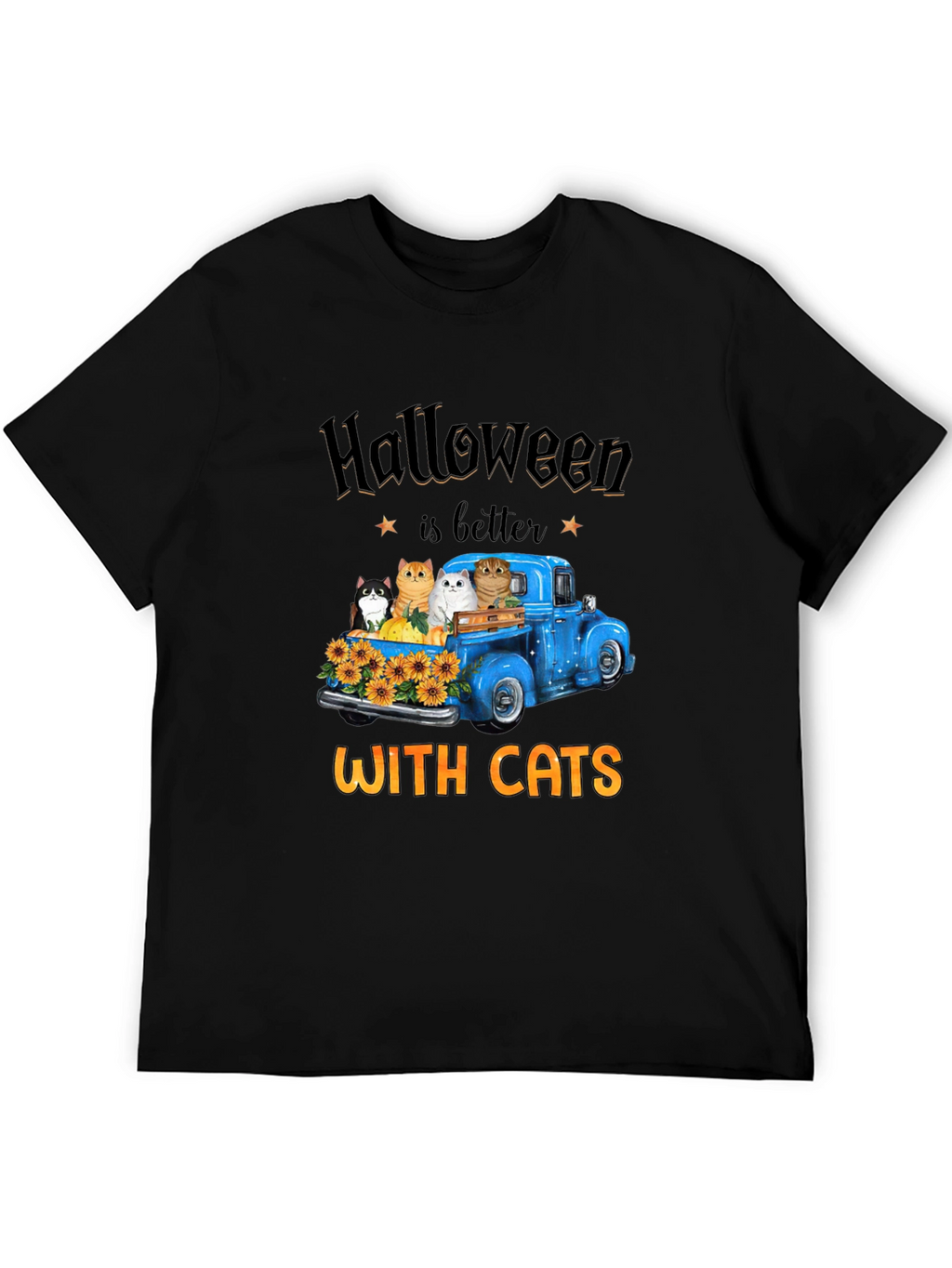 Halloween Cats T-Shirt - Funny Cat Lover Tee