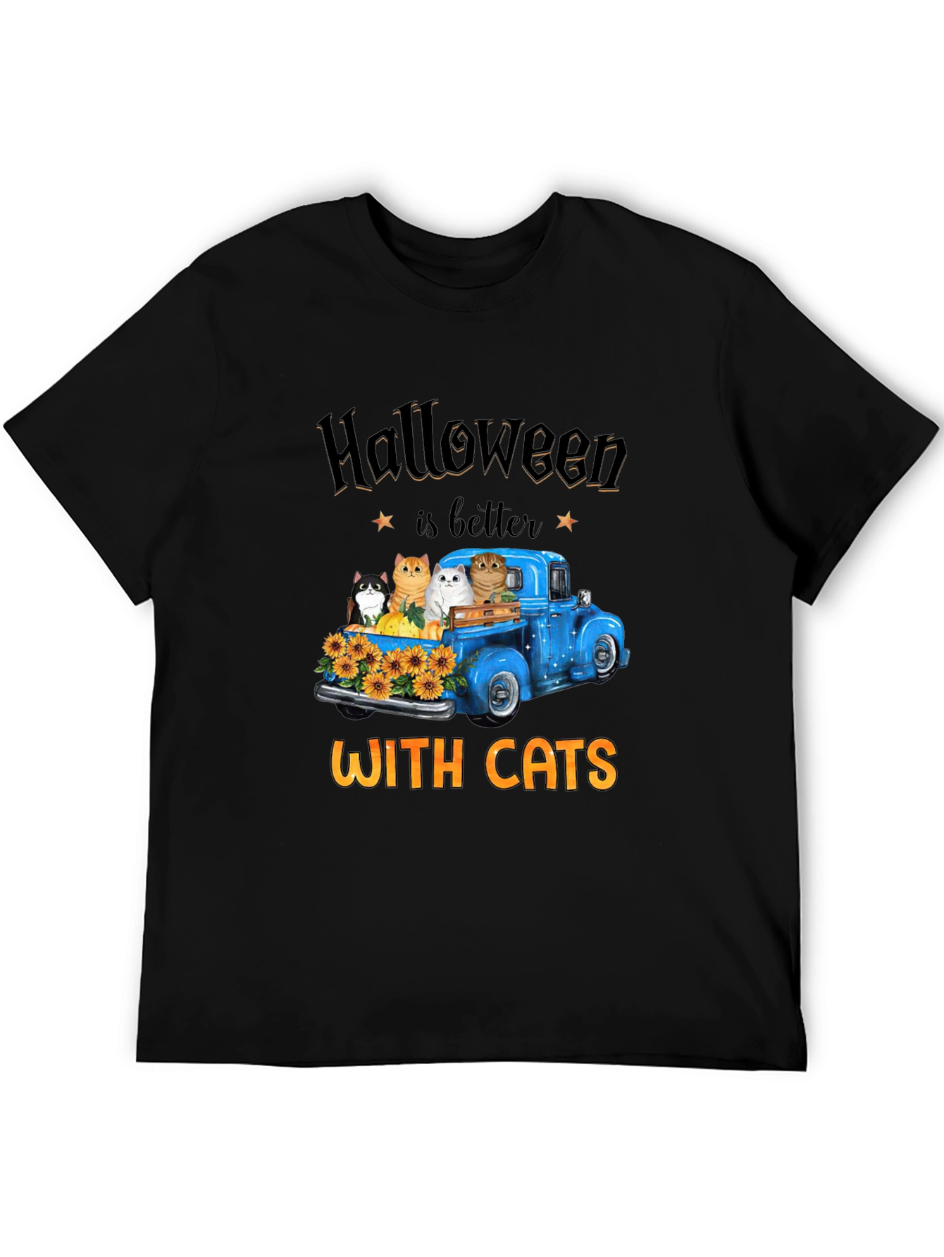 Halloween Cats T-Shirt - Funny Cat Lover Tee