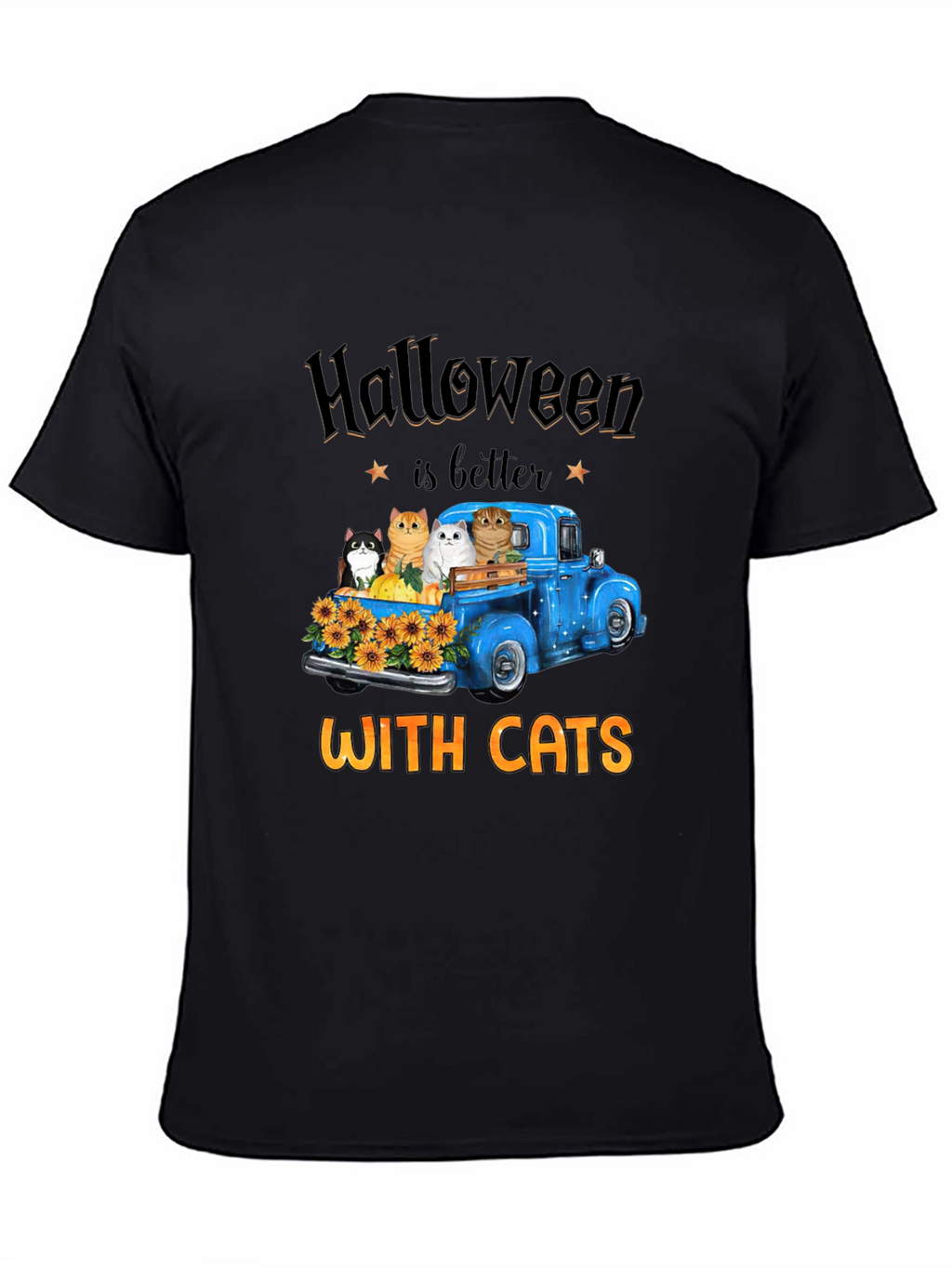 Halloween Cats T-Shirt - Funny Cat Lover Tee