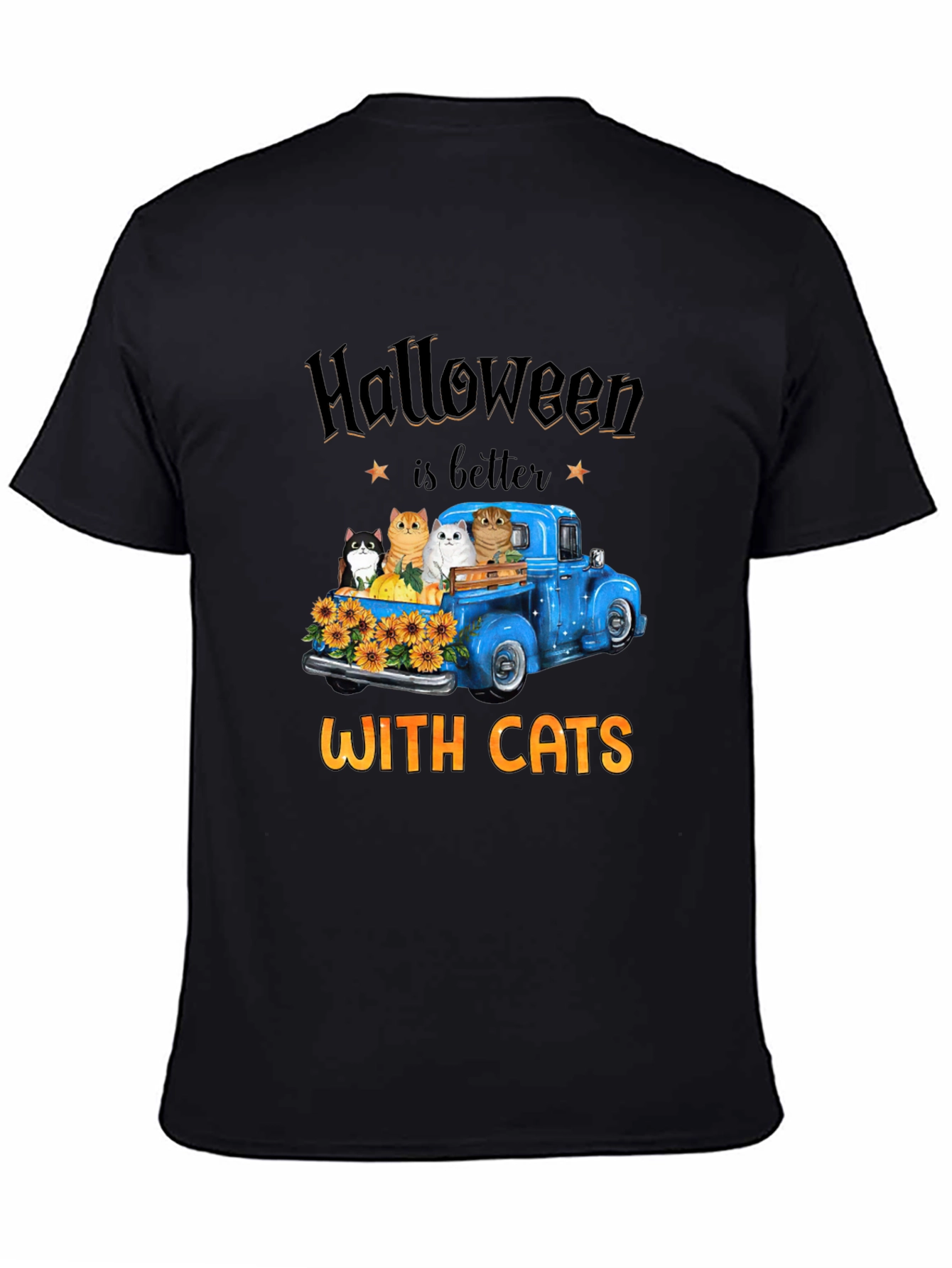 Halloween Cats T-Shirt - Funny Cat Lover Tee
