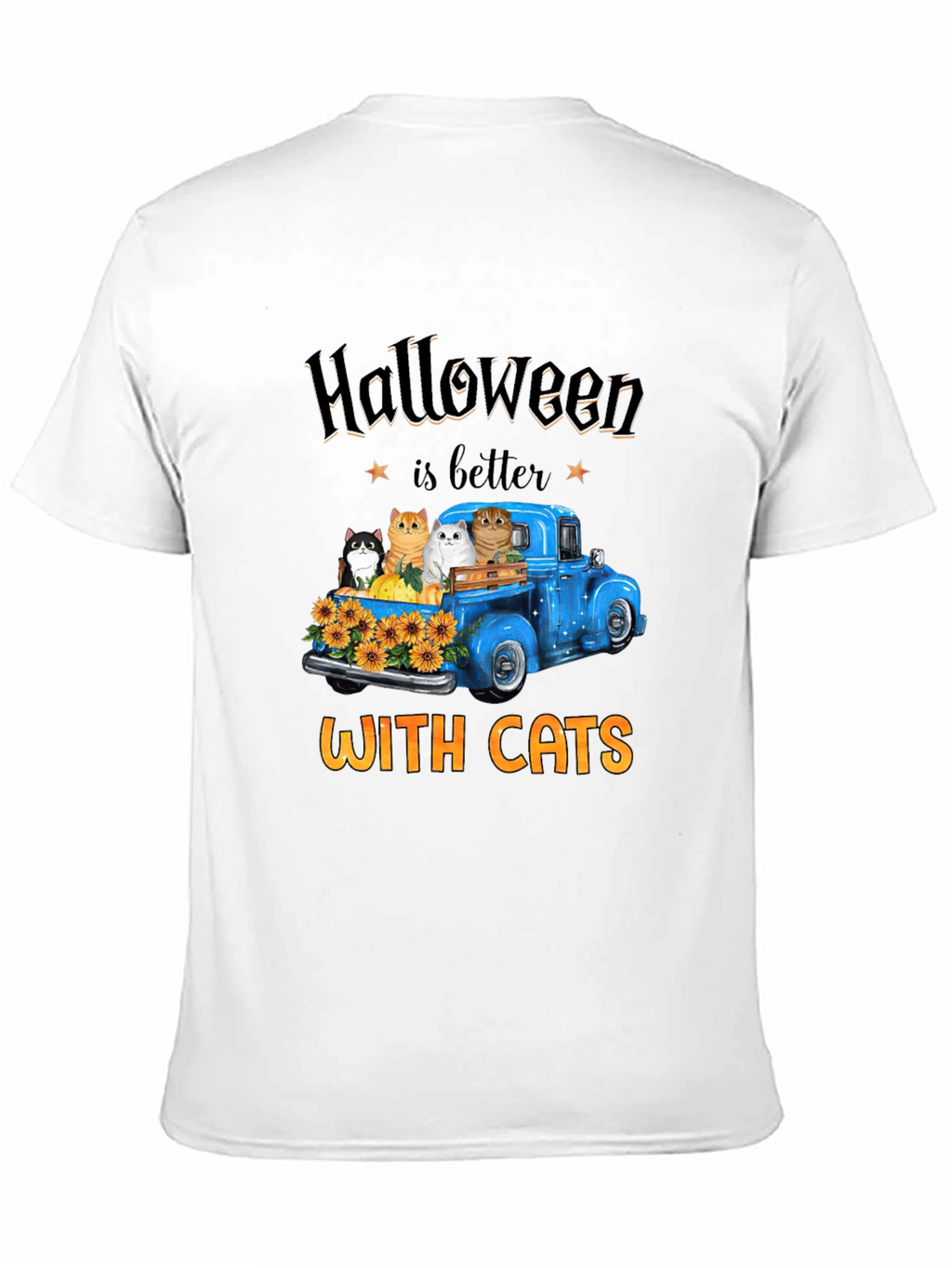 Halloween Cats T-Shirt - Funny Cat Lover Tee