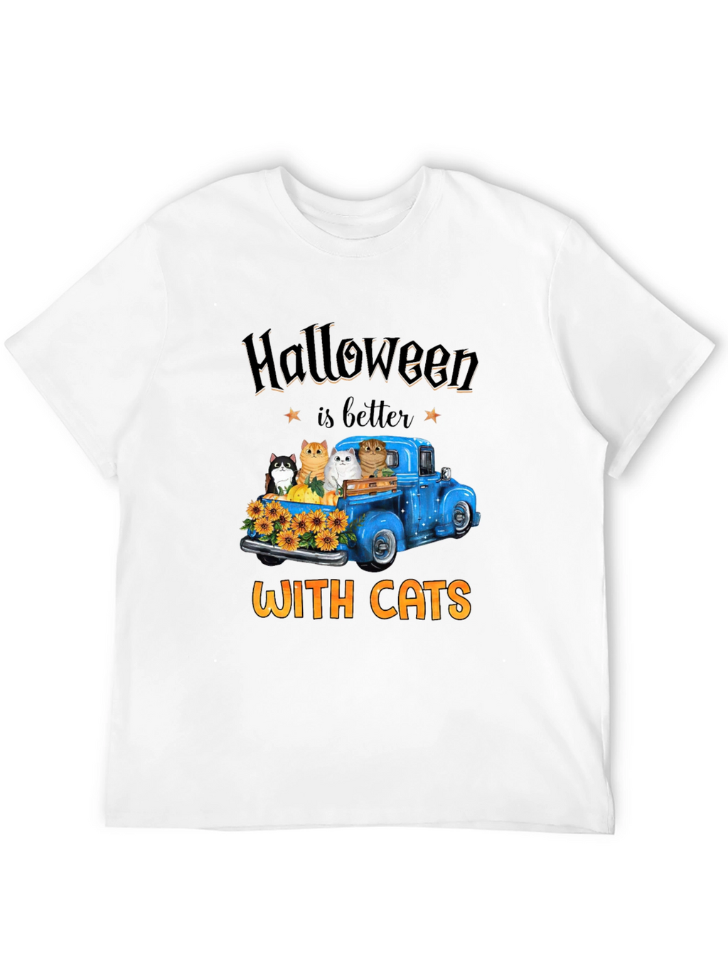 Halloween Cats T-Shirt - Funny Cat Lover Tee