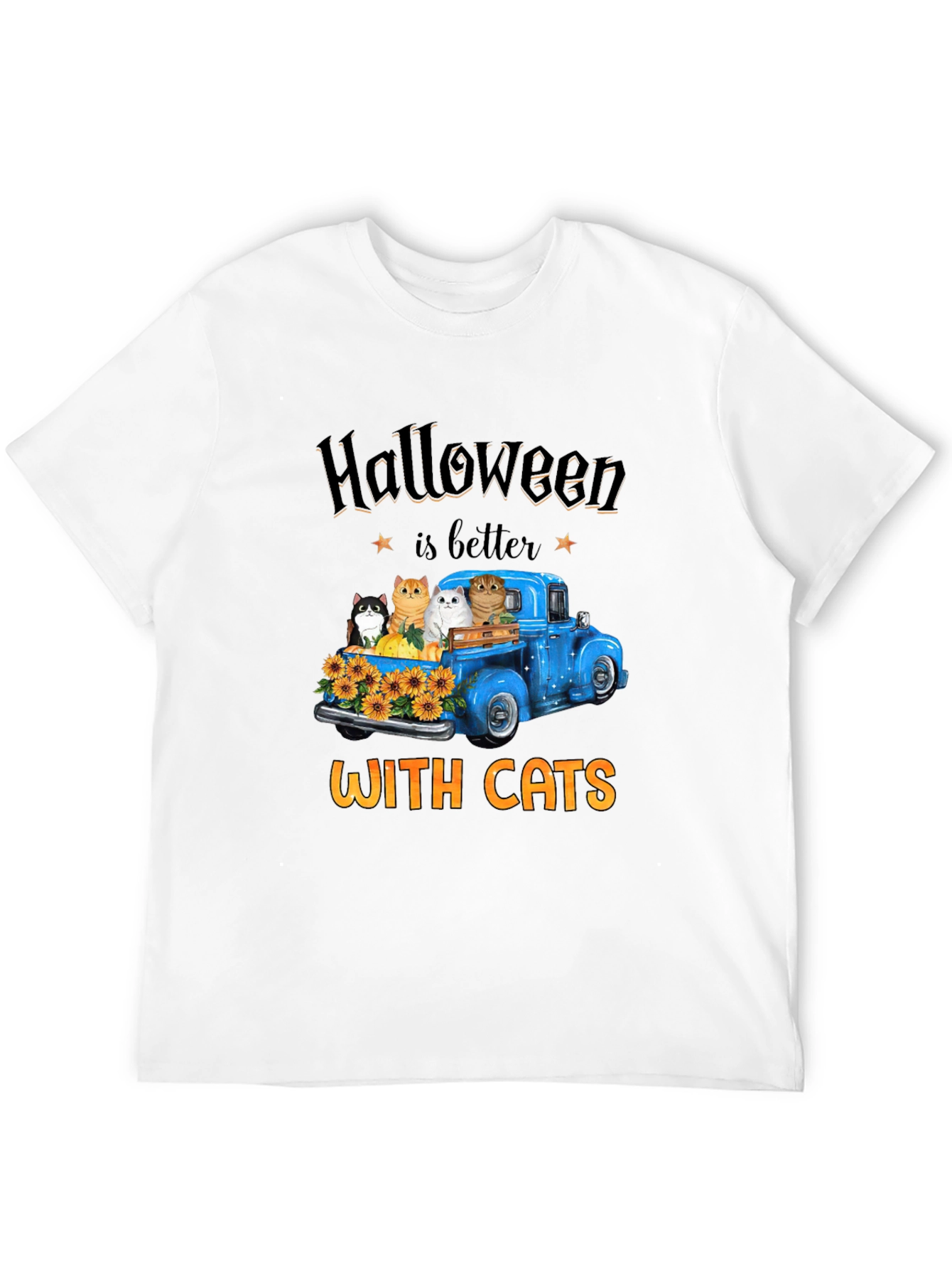 Halloween Cats T-Shirt - Funny Cat Lover Tee