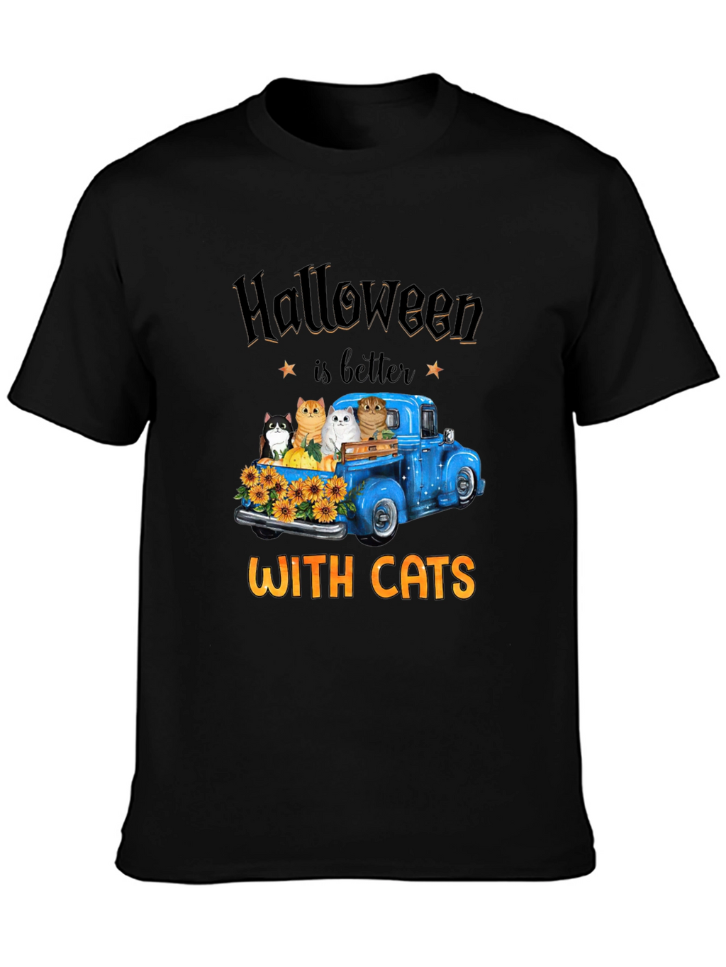 Halloween Cats T-Shirt - Funny Cat Lover Tee