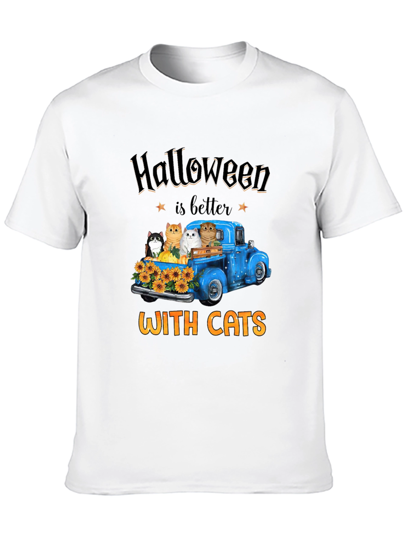 Halloween Cats T-Shirt - Funny Cat Lover Tee