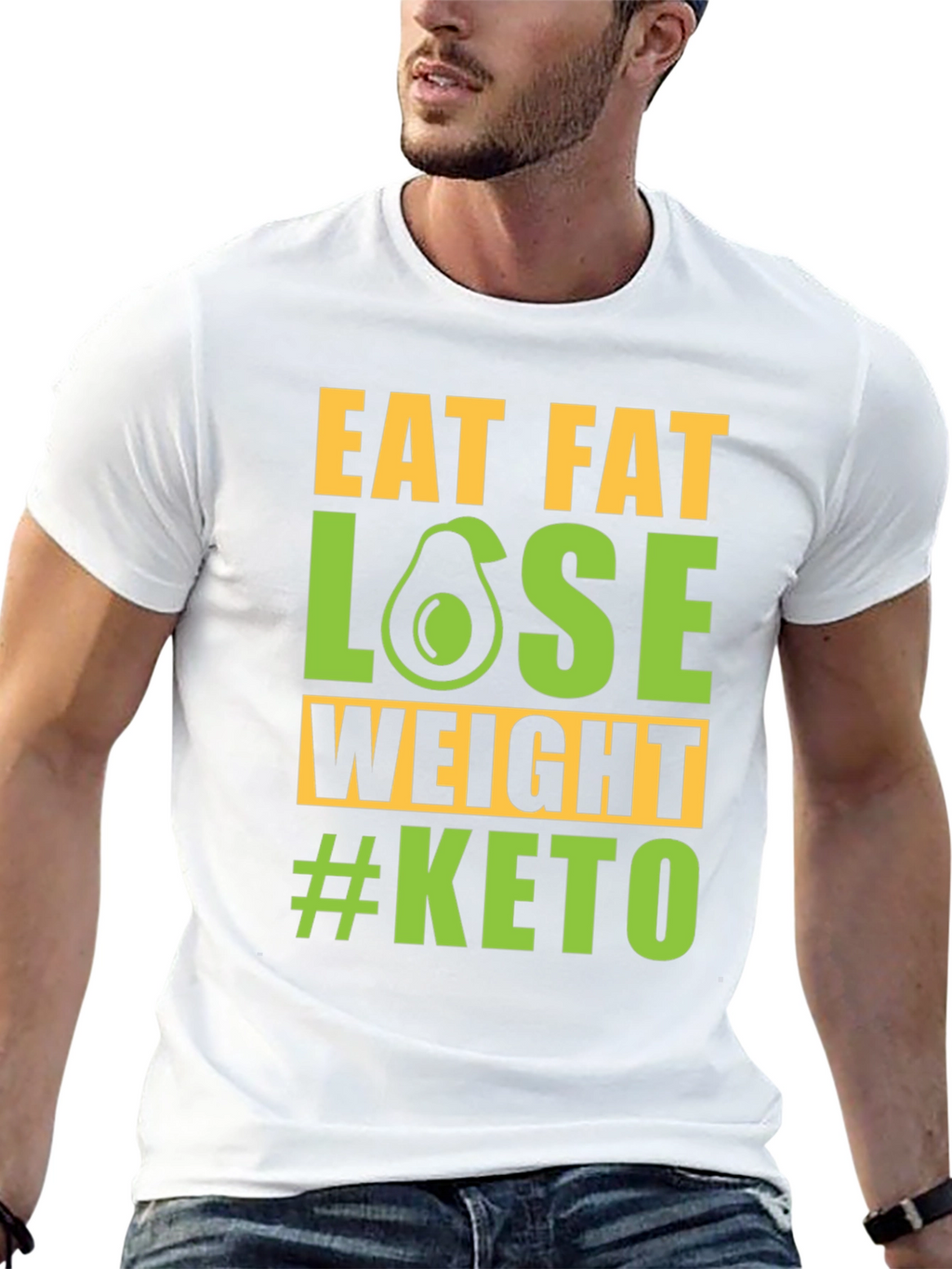 Eat Fat Lose Weight #Keto T-Shirt