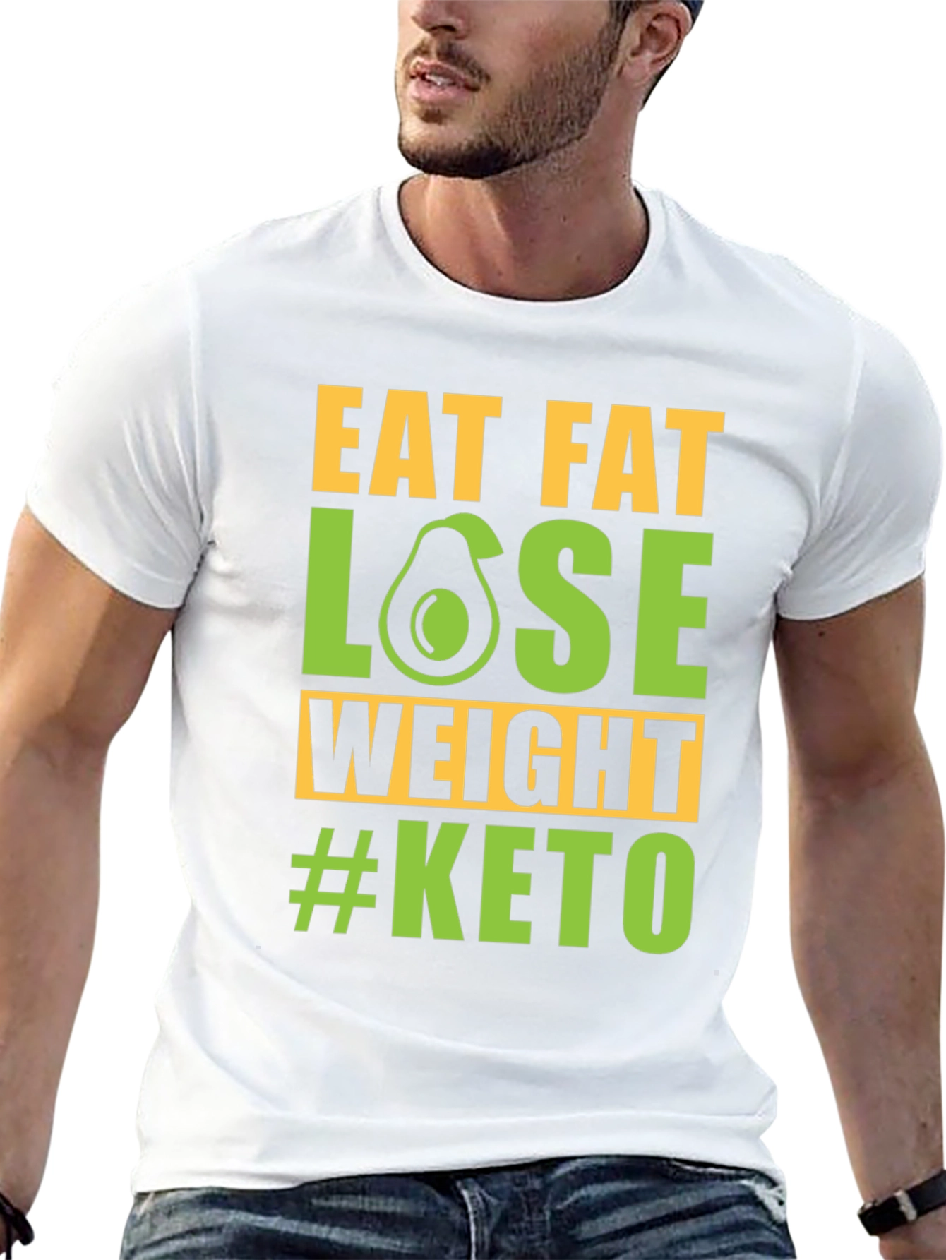 Eat Fat Lose Weight #Keto T-Shirt