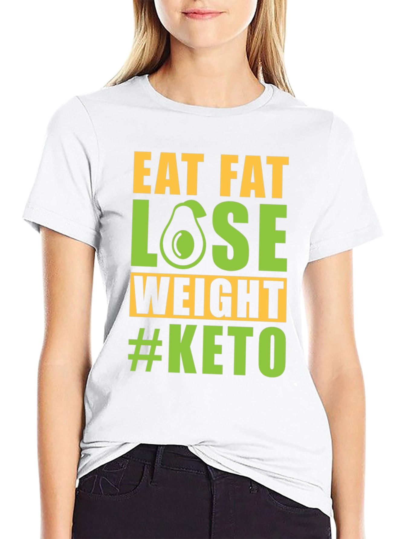 Eat Fat Lose Weight #Keto T-Shirt