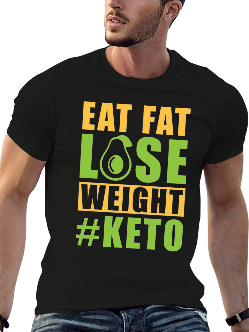 Eat Fat Lose Weight #Keto T-Shirt
