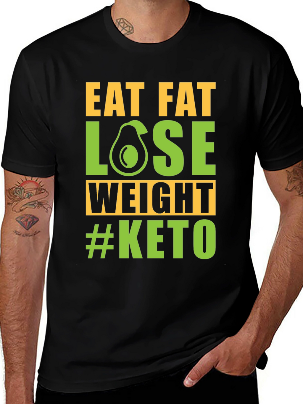 Eat Fat Lose Weight #Keto T-Shirt