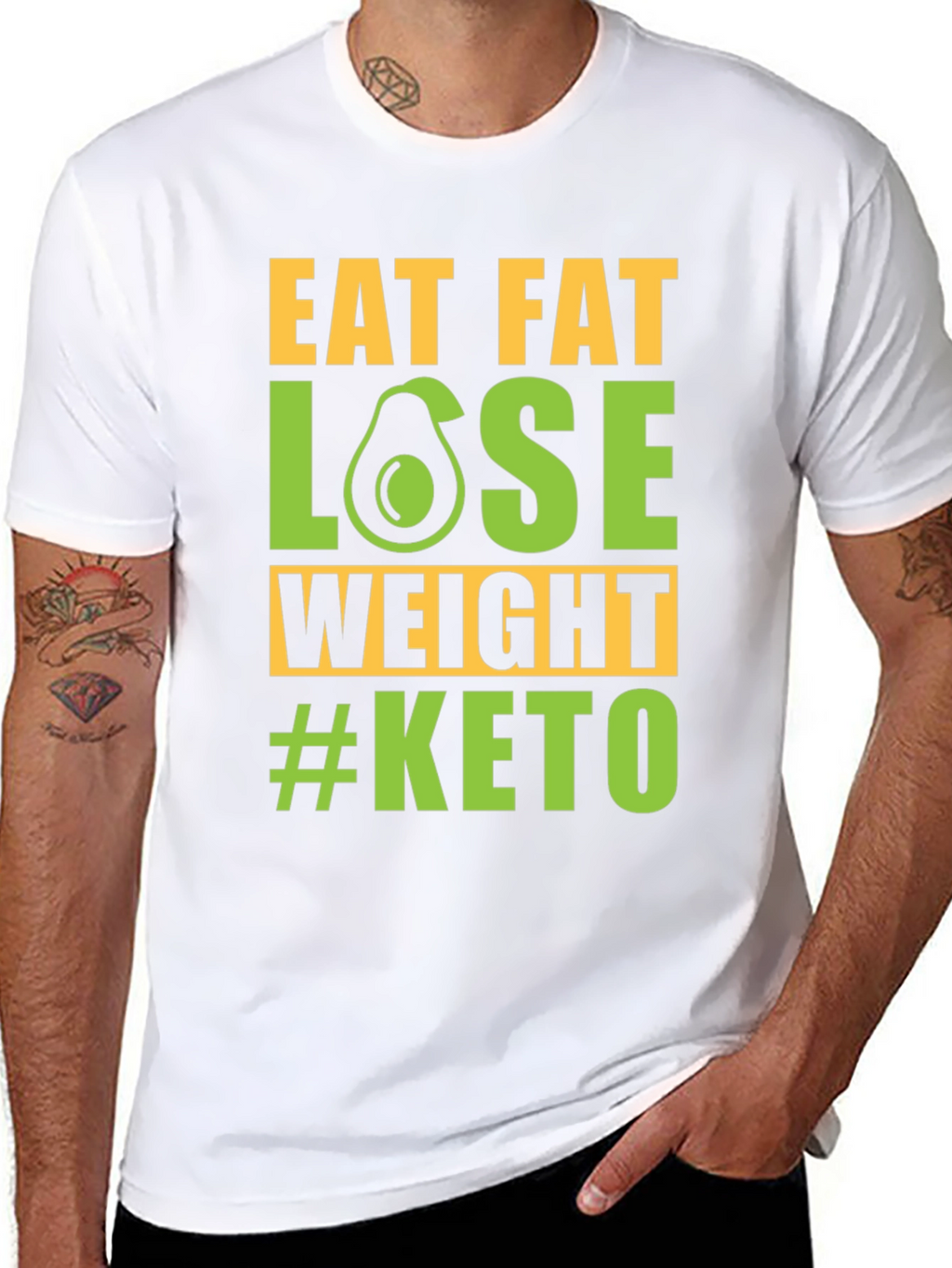 Eat Fat Lose Weight #Keto T-Shirt