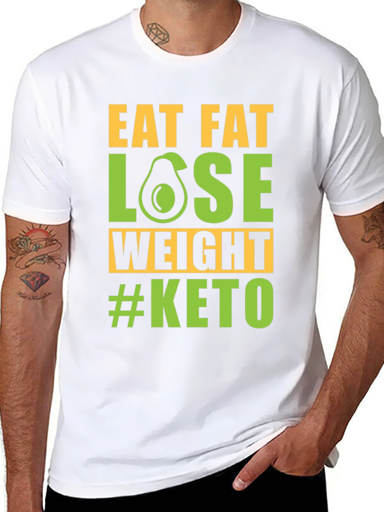 Eat Fat Lose Weight #Keto T-Shirt