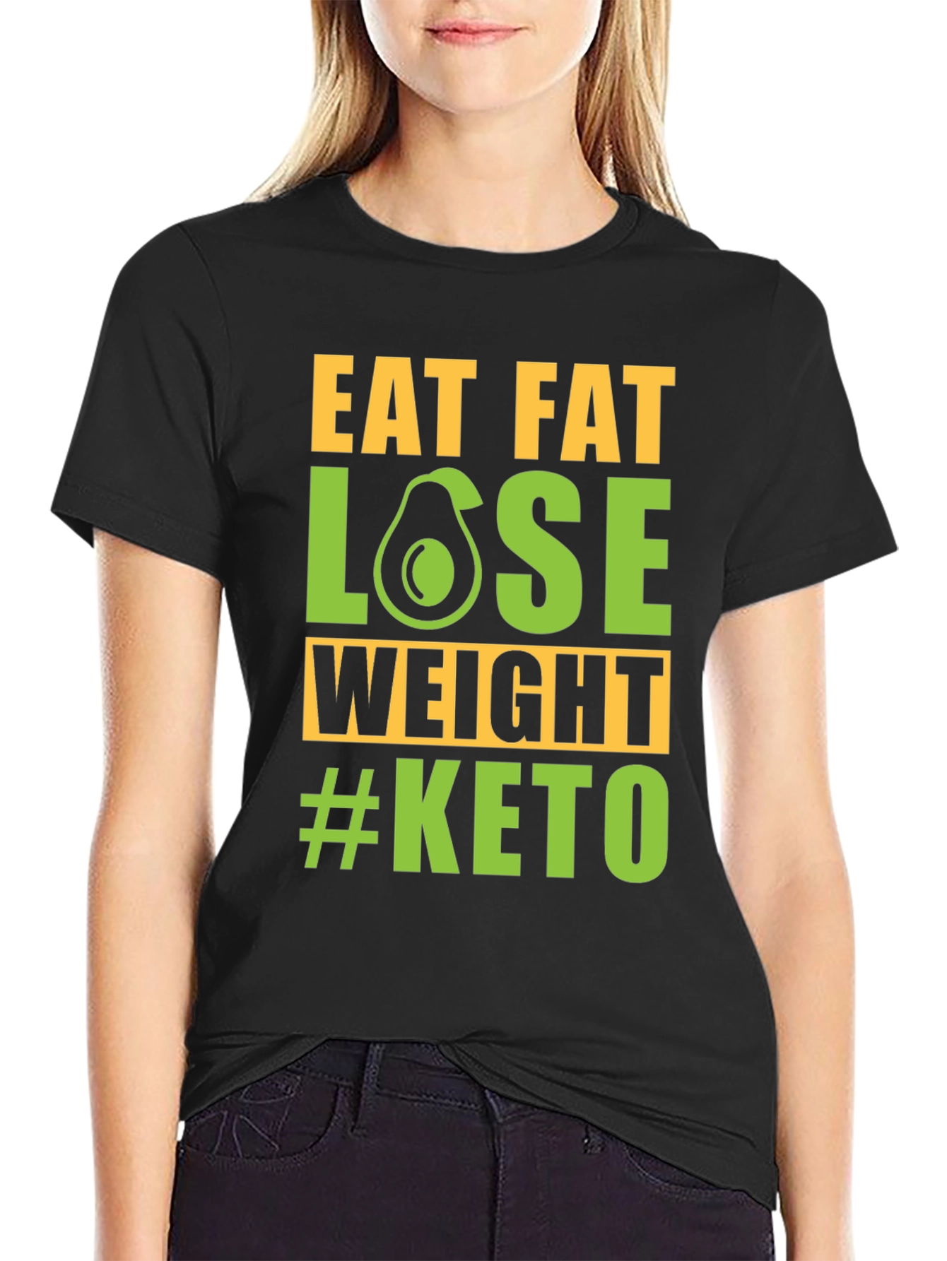 Eat Fat Lose Weight #Keto T-Shirt
