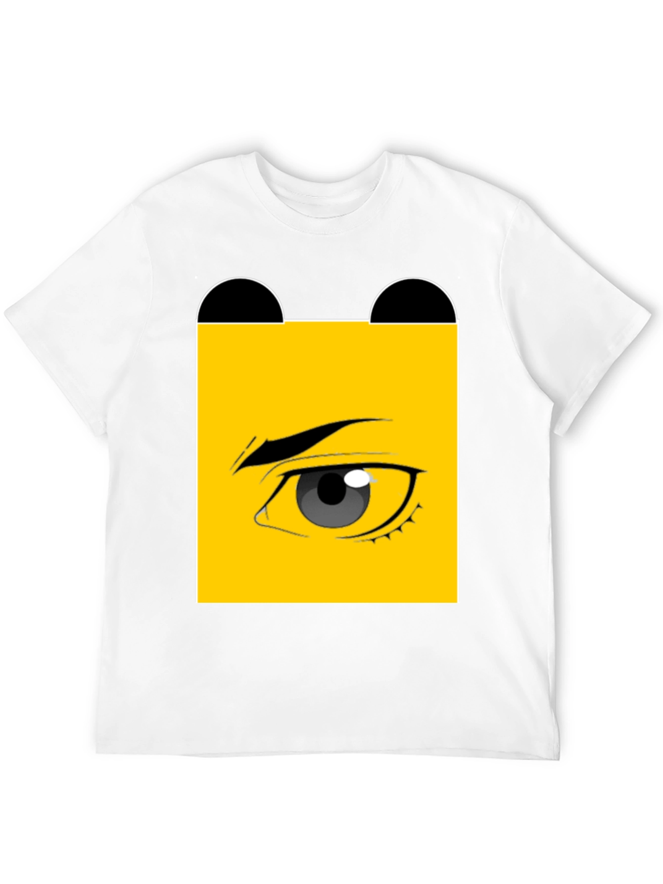 Eye Graphic Black T-Shirt - Unique Design