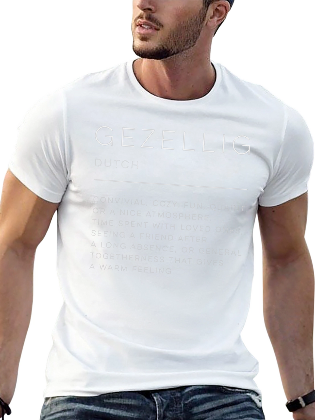 Gezellig Dutch Definition T-Shirt