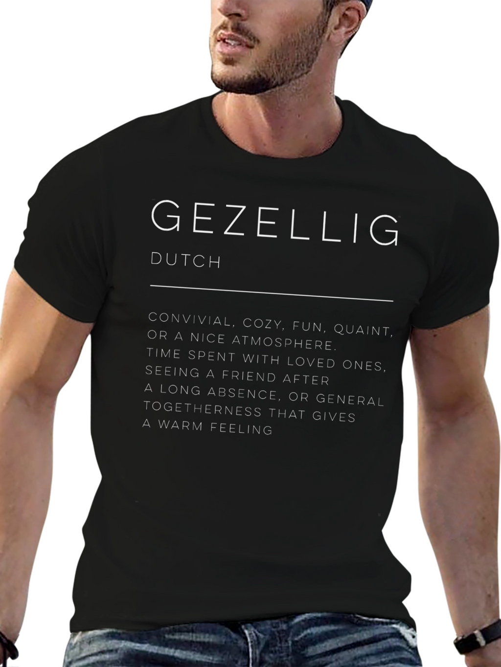 Gezellig Dutch Definition T-Shirt