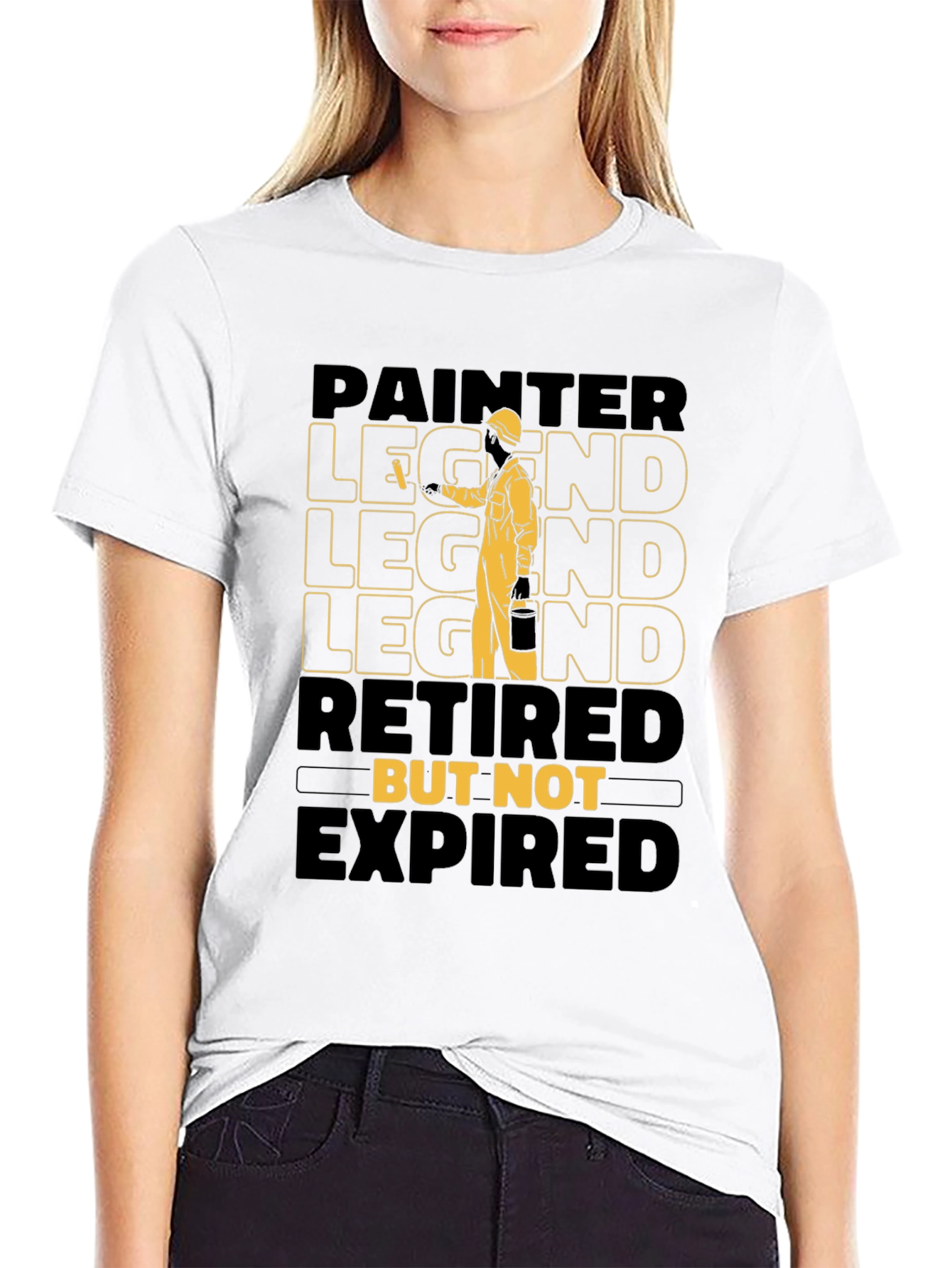 Painter Legend Retired Mens T-Shirt