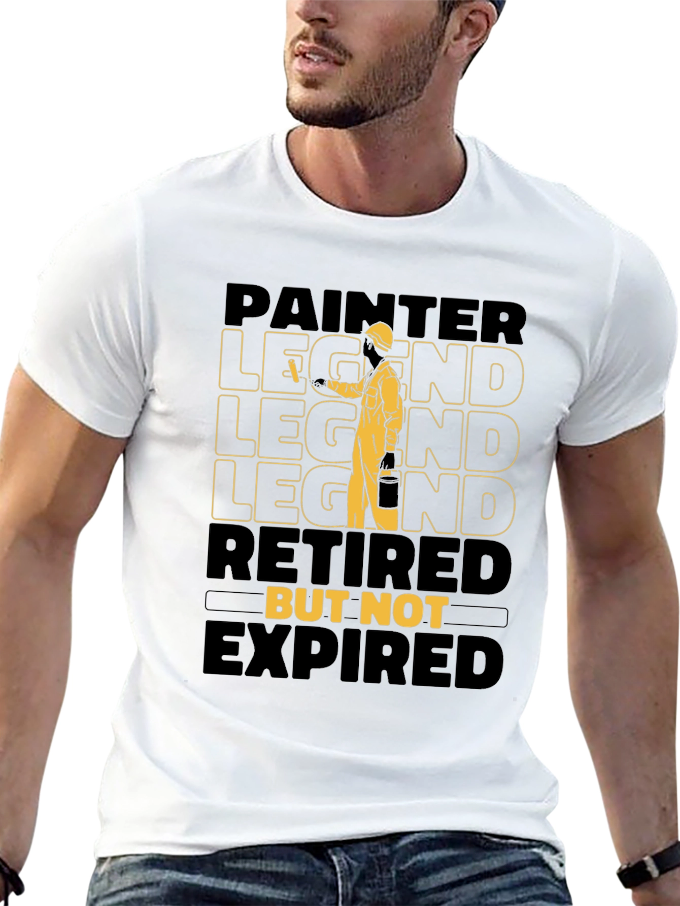Painter Legend Retired Mens T-Shirt