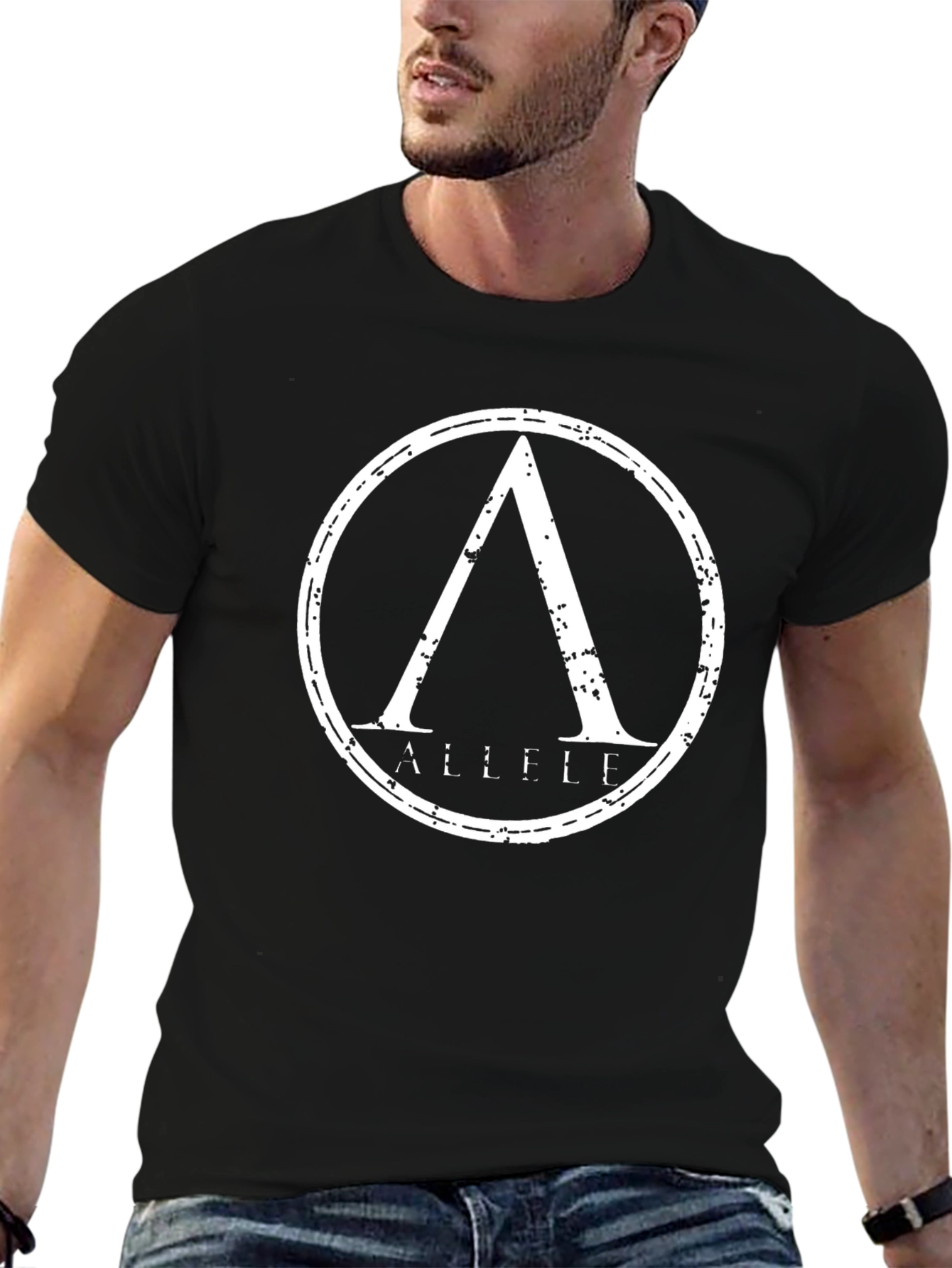 Spartan Symbol T-Shirt - Distressed Logo