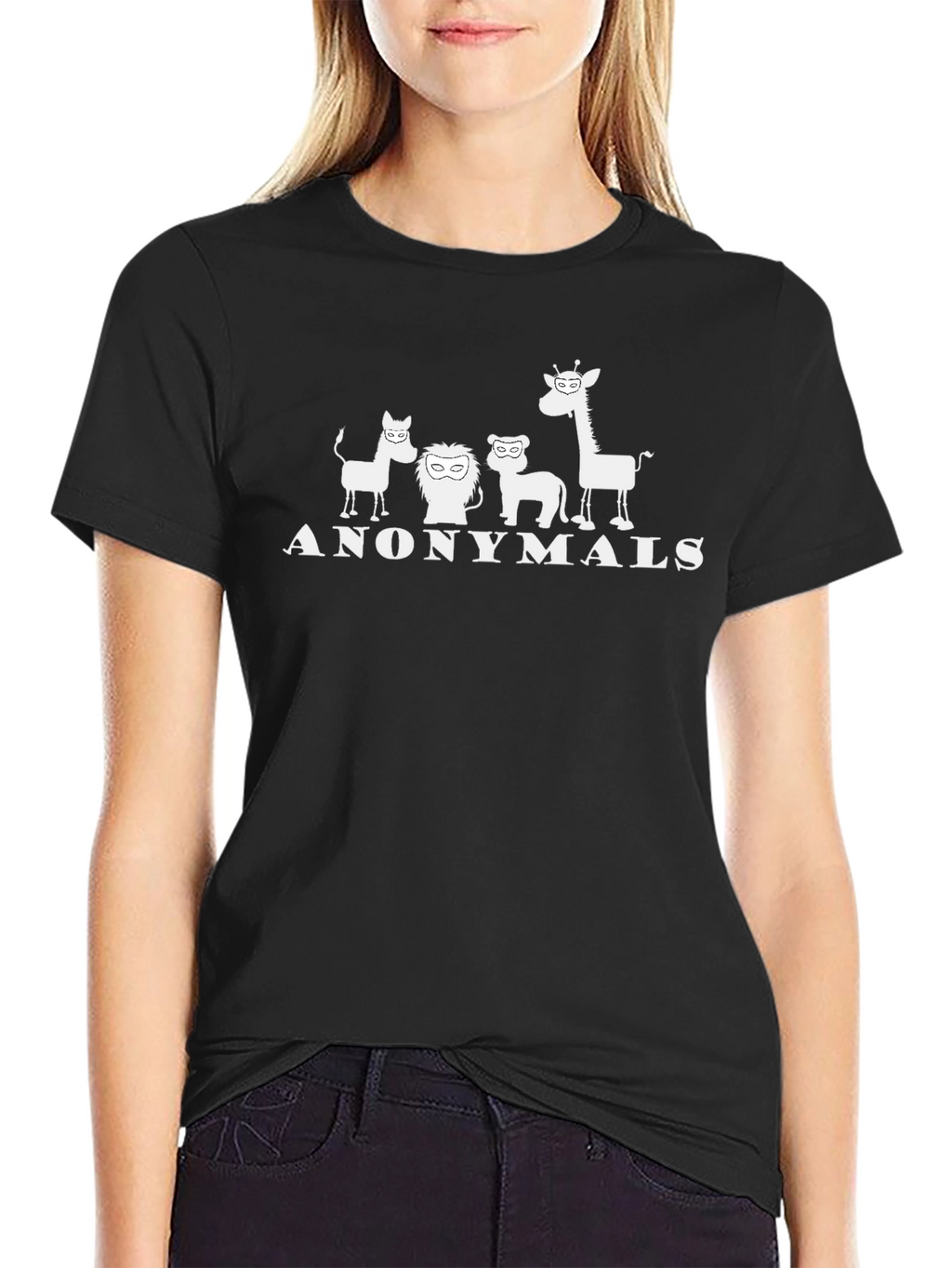 Anonymals Black T-Shirt