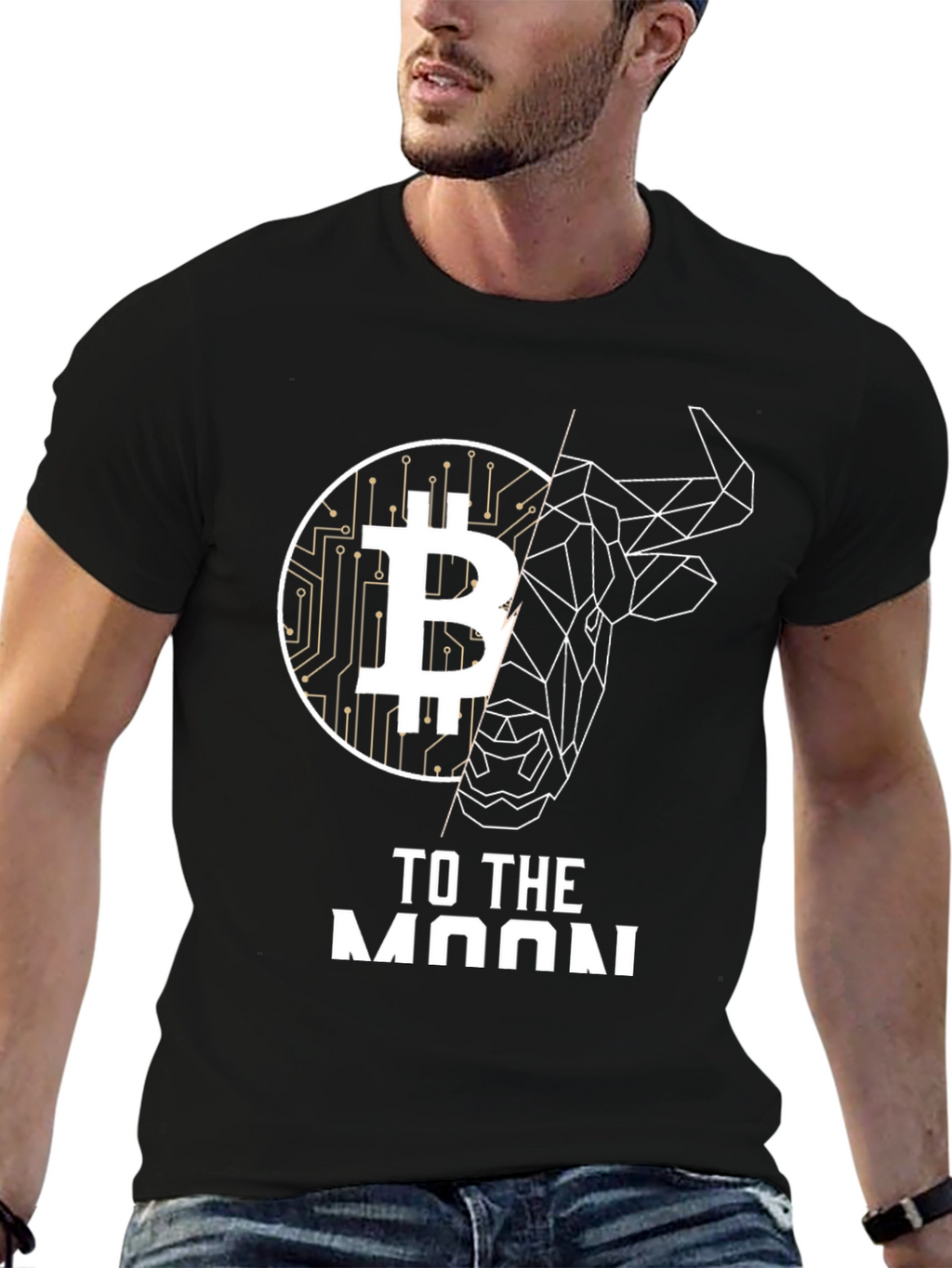 Bitcoin Bull T-Shirt - Crypto to the Moon!