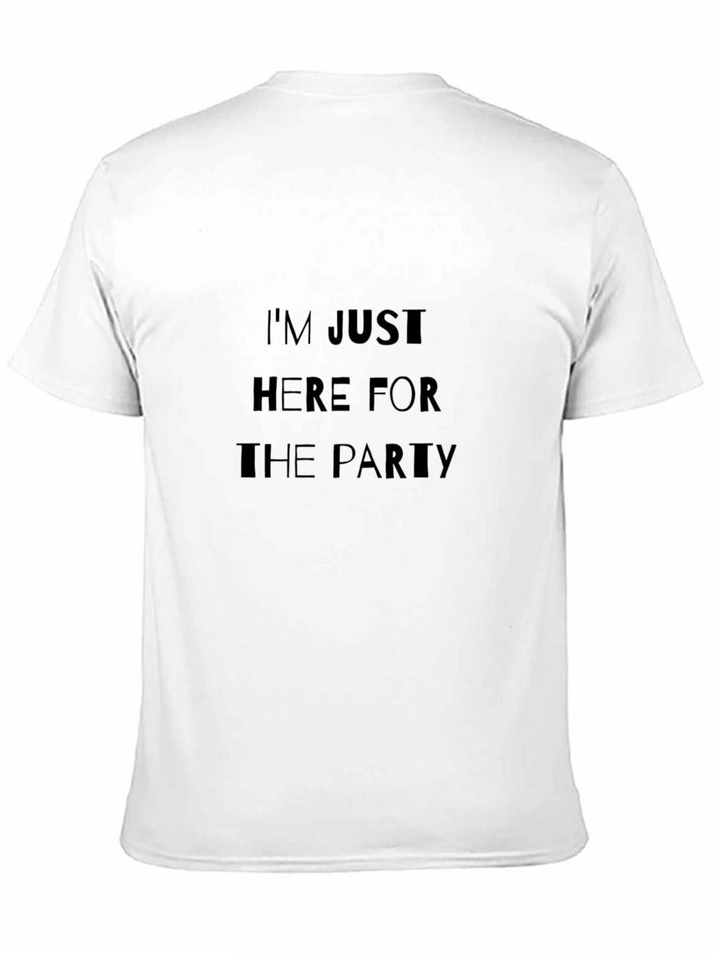 Party Ready: Mens Graphic T-Shirt
