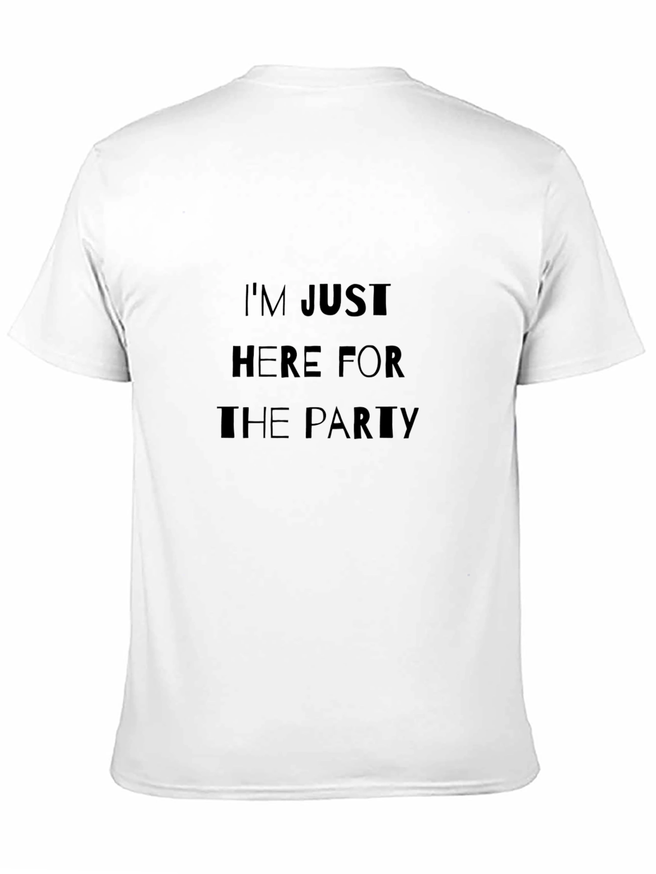 Party Ready: Mens Graphic T-Shirt