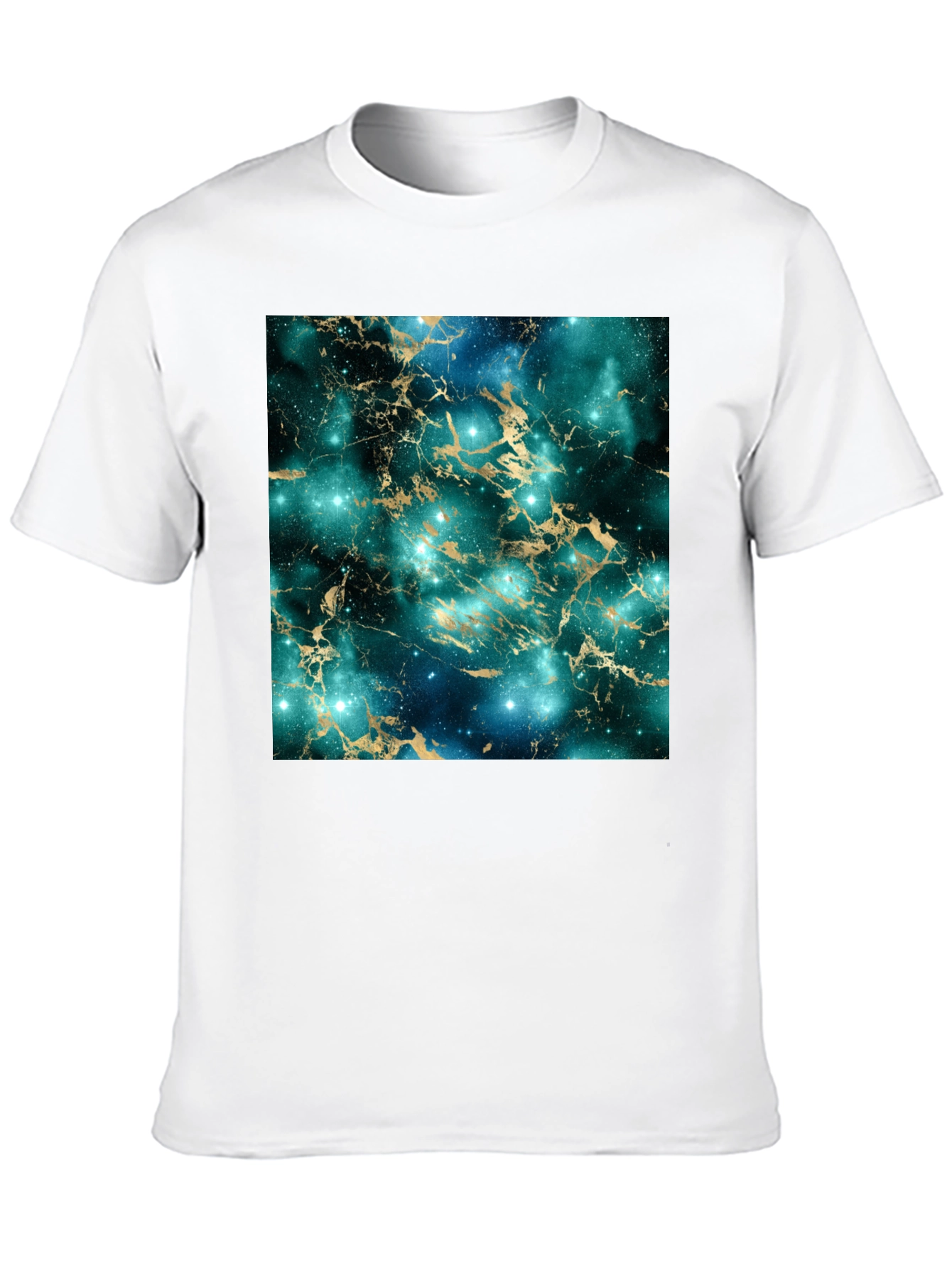 Galaxy Marble Print T-Shirt