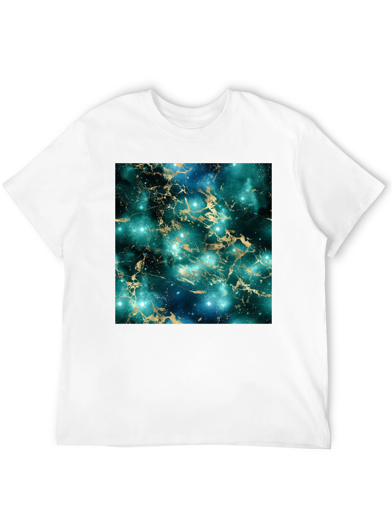 Galaxy Marble Print T-Shirt